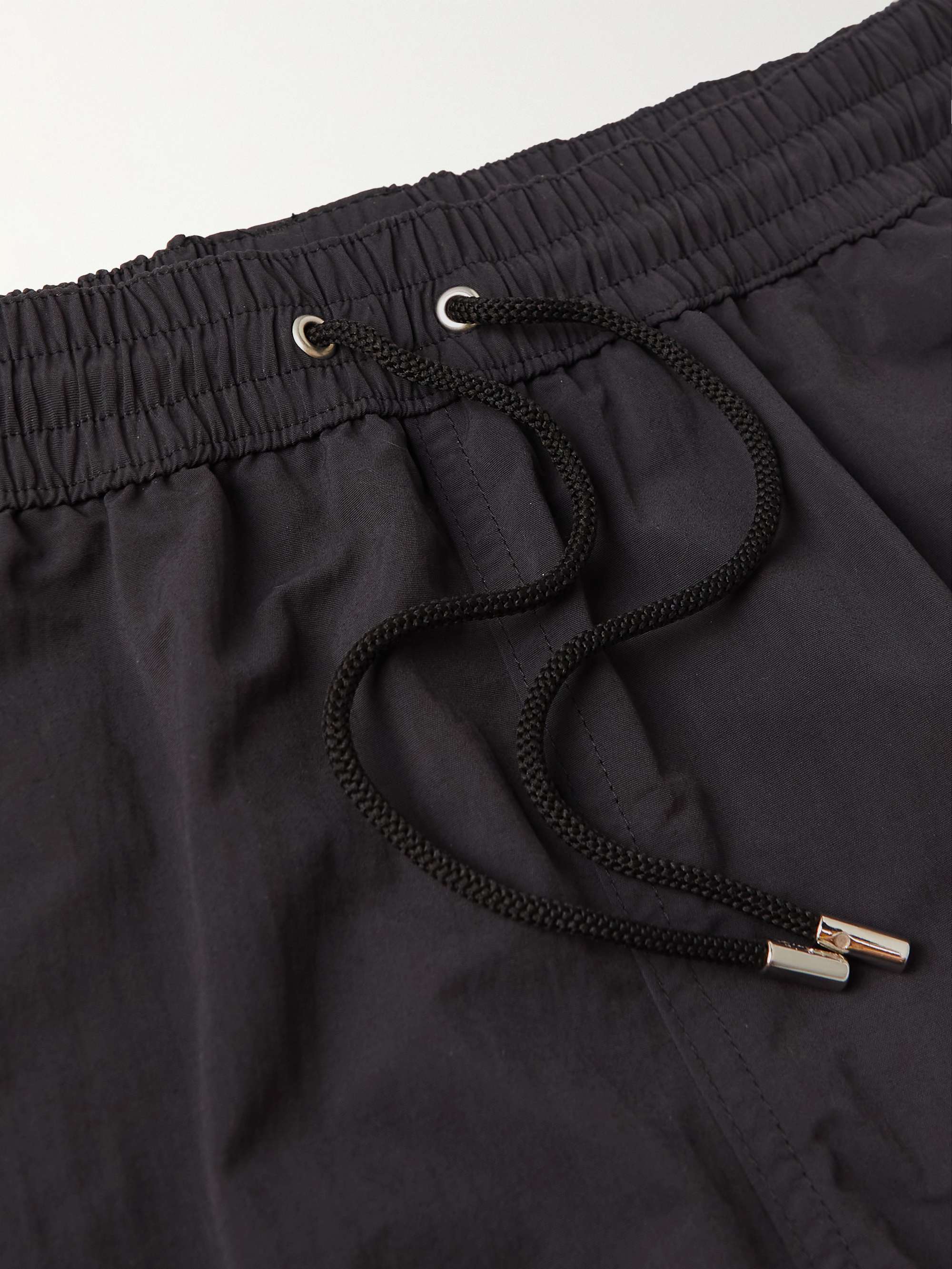 PAUL SMITH Slim-Fit Short-Length Grosgrain-Trimmed Recycled Swim Shorts