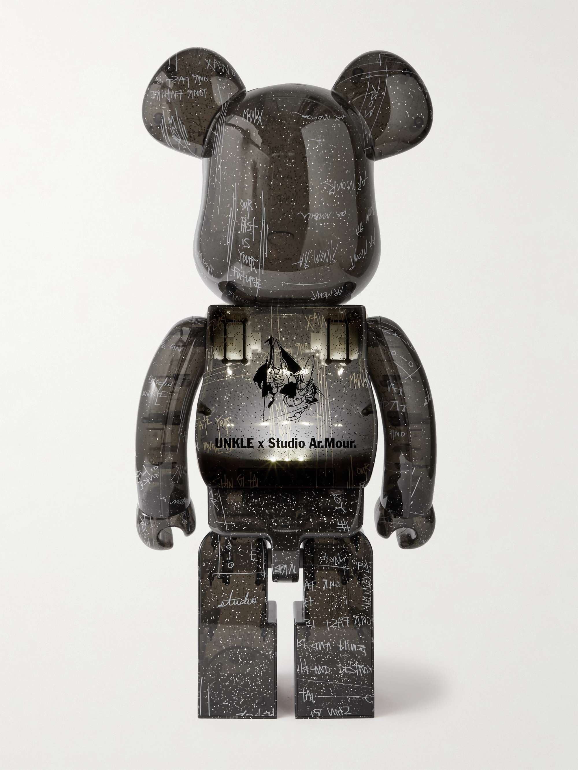 BE@RBRICK + UNKLE + Studio Ar.Mour. 1000% Printed PVC Figurine