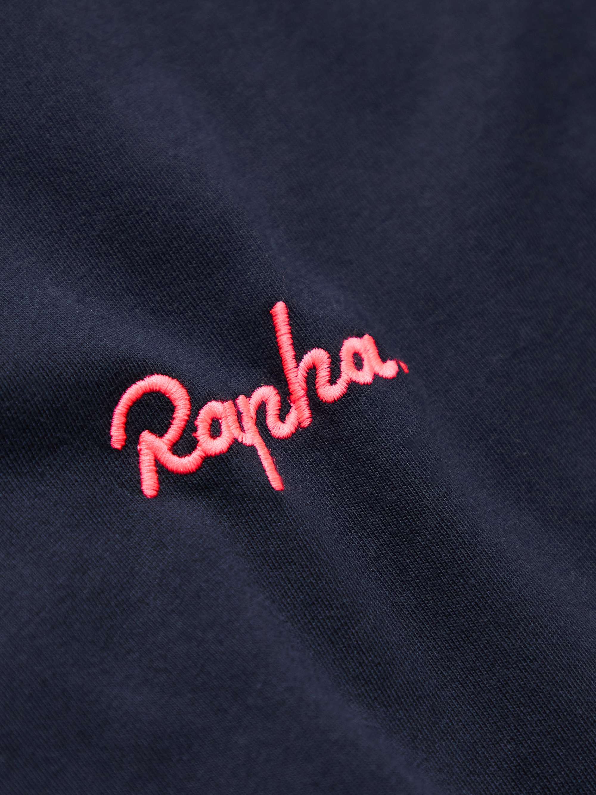 RAPHA Logo-Embroidered Cotton-Jersey T-Shirt