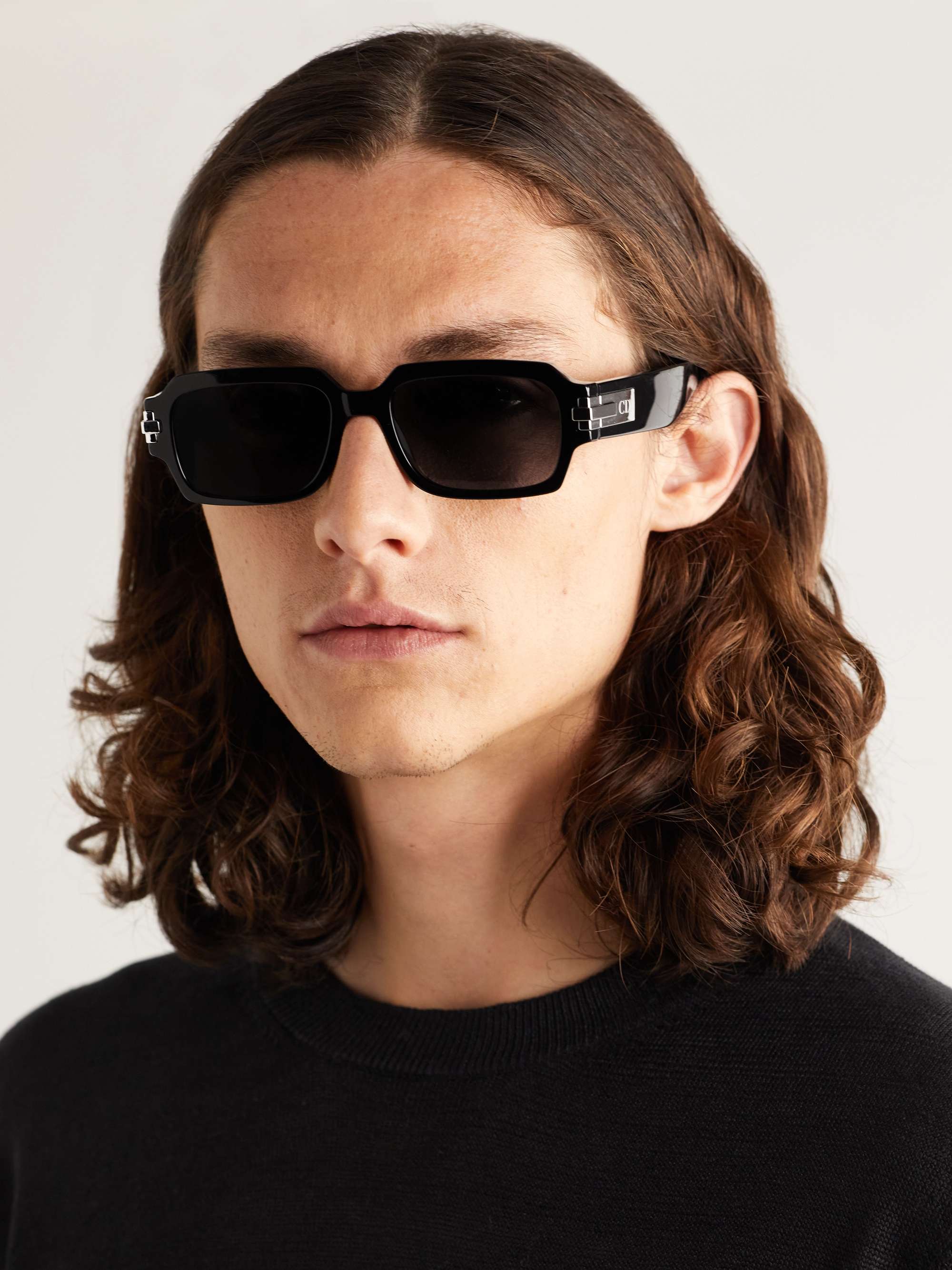 DIOR EYEWEAR DiorBlackSuit XL S1I Square-Frame Acetate Sunglasses