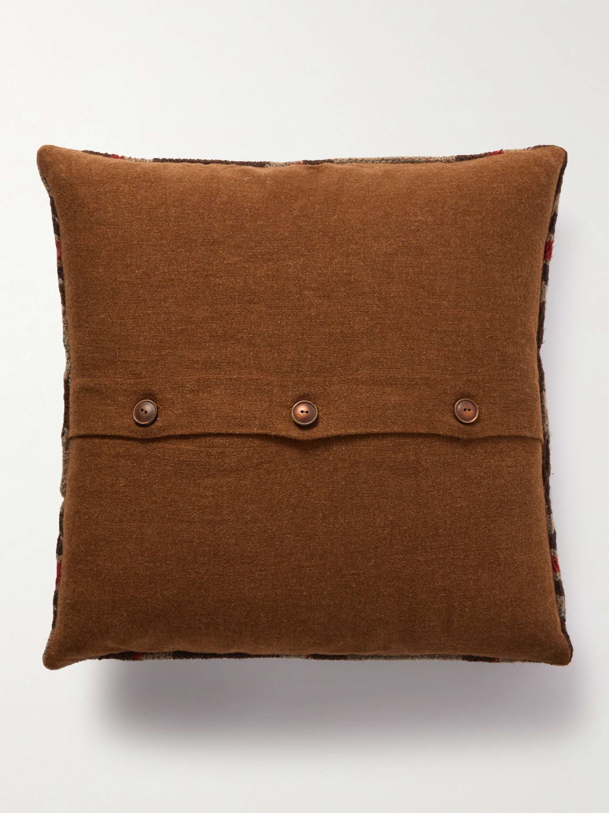RRL Wool-Jacquard Pillowcase