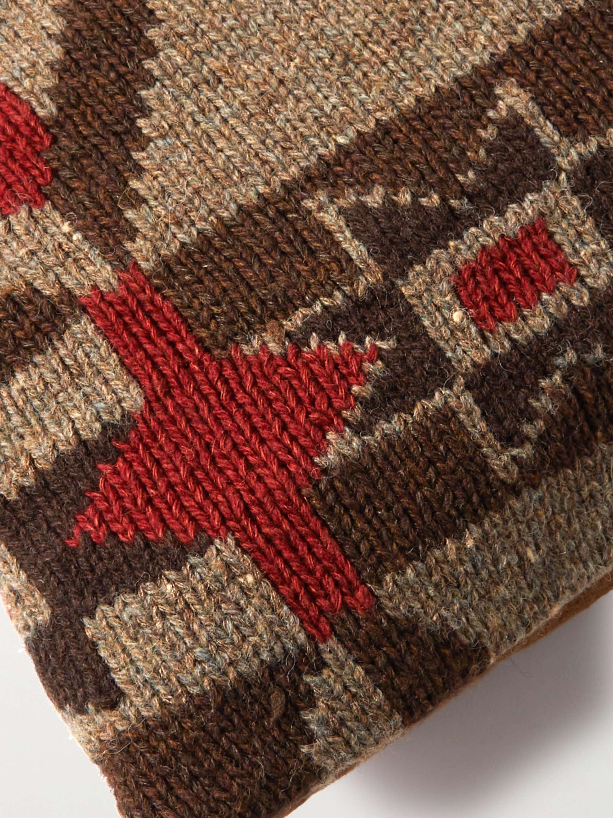 RRL Wool-Jacquard Pillowcase