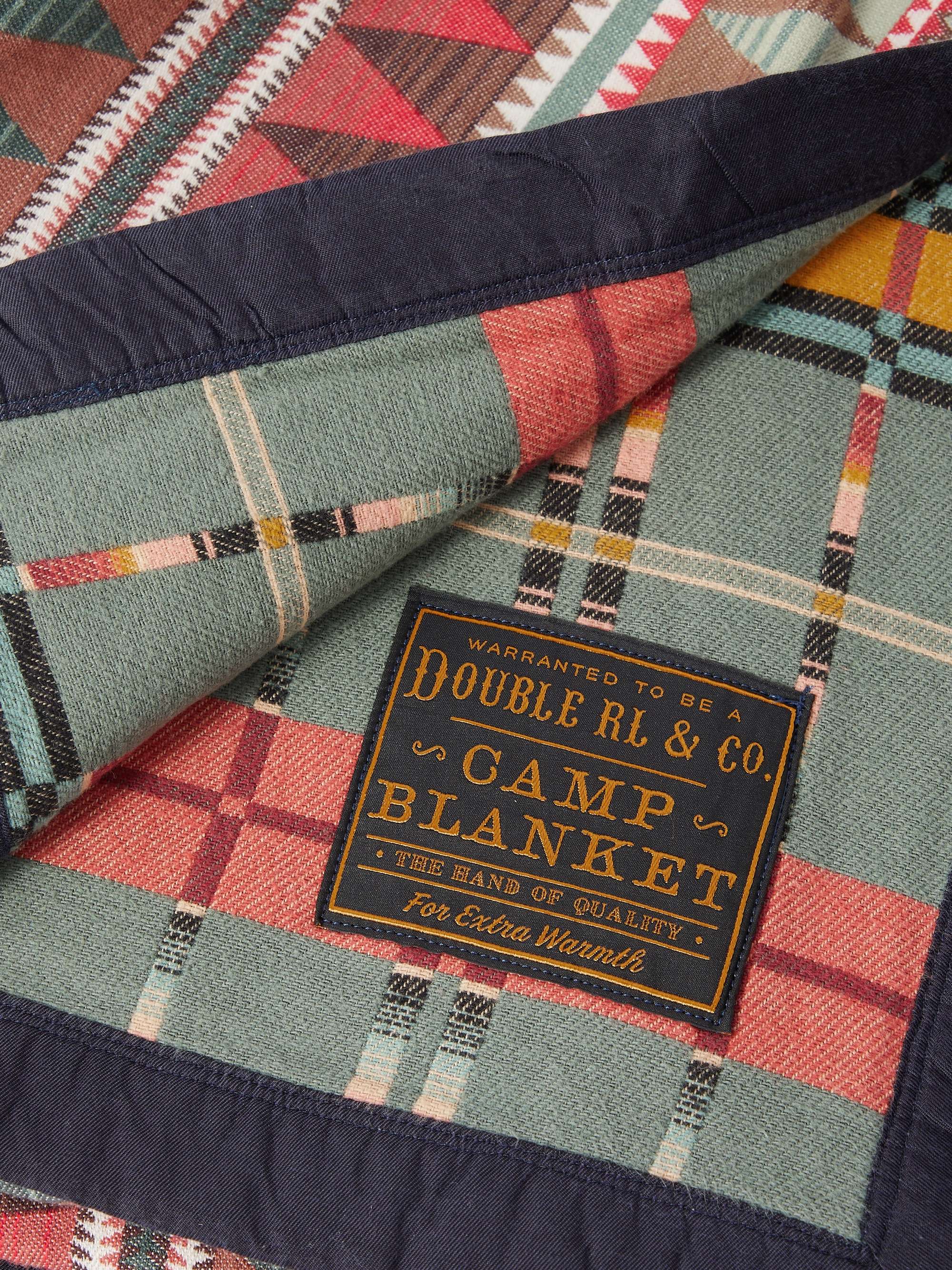 RRL U.S. Road Trip Cotton-Jacquard Blanket