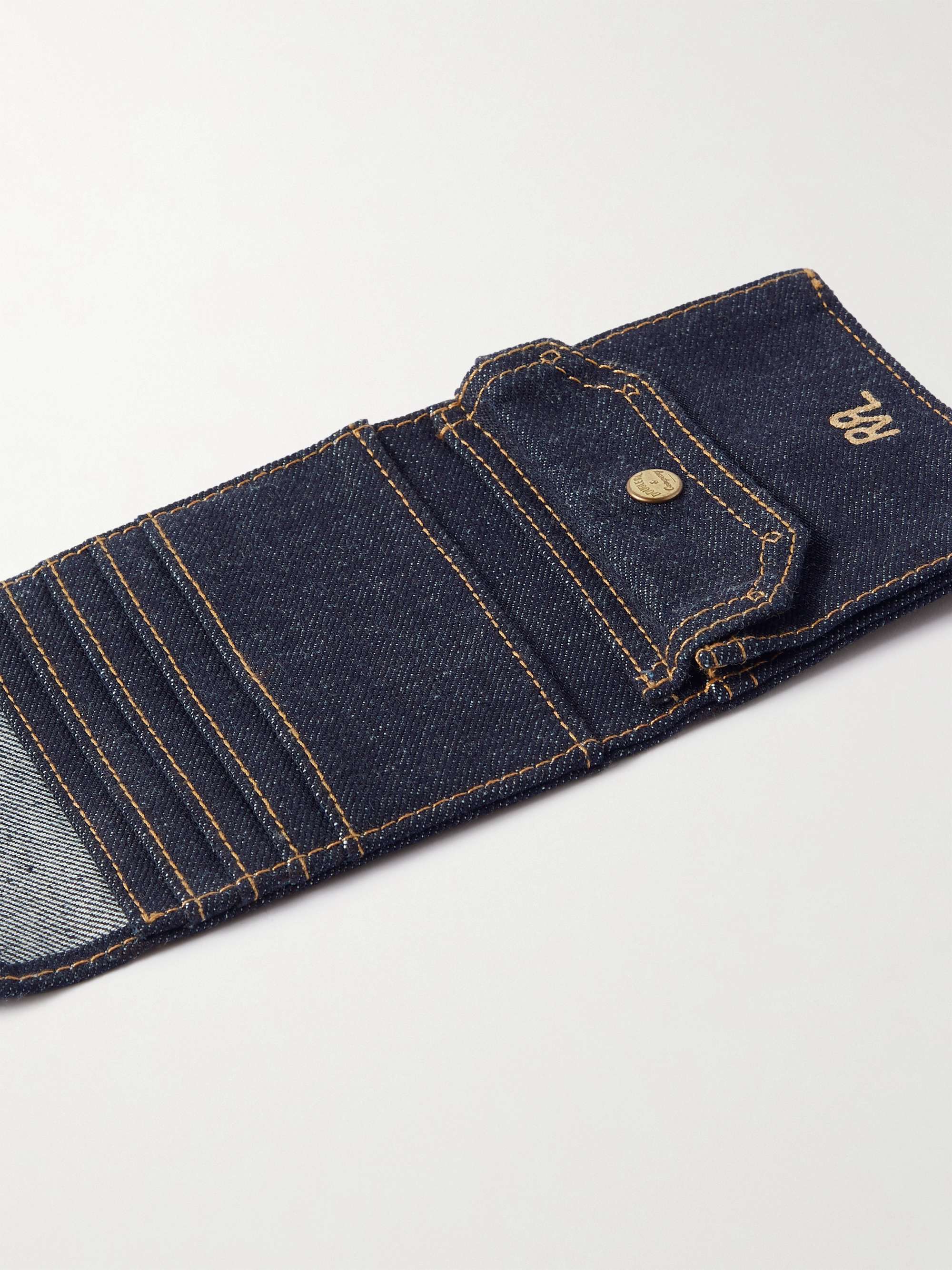 RRL Denim Billfold Wallet
