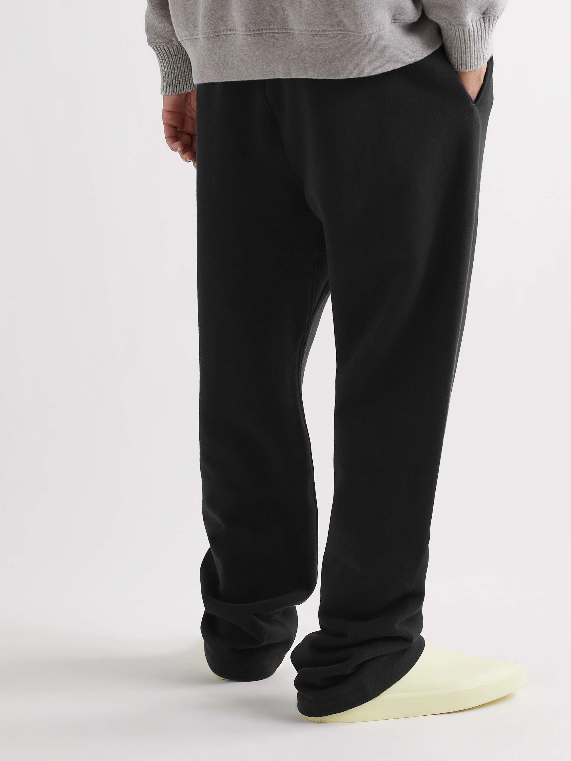 FEAR OF GOD Eternal Straight-Leg Cotton-Jersey Sweatpants