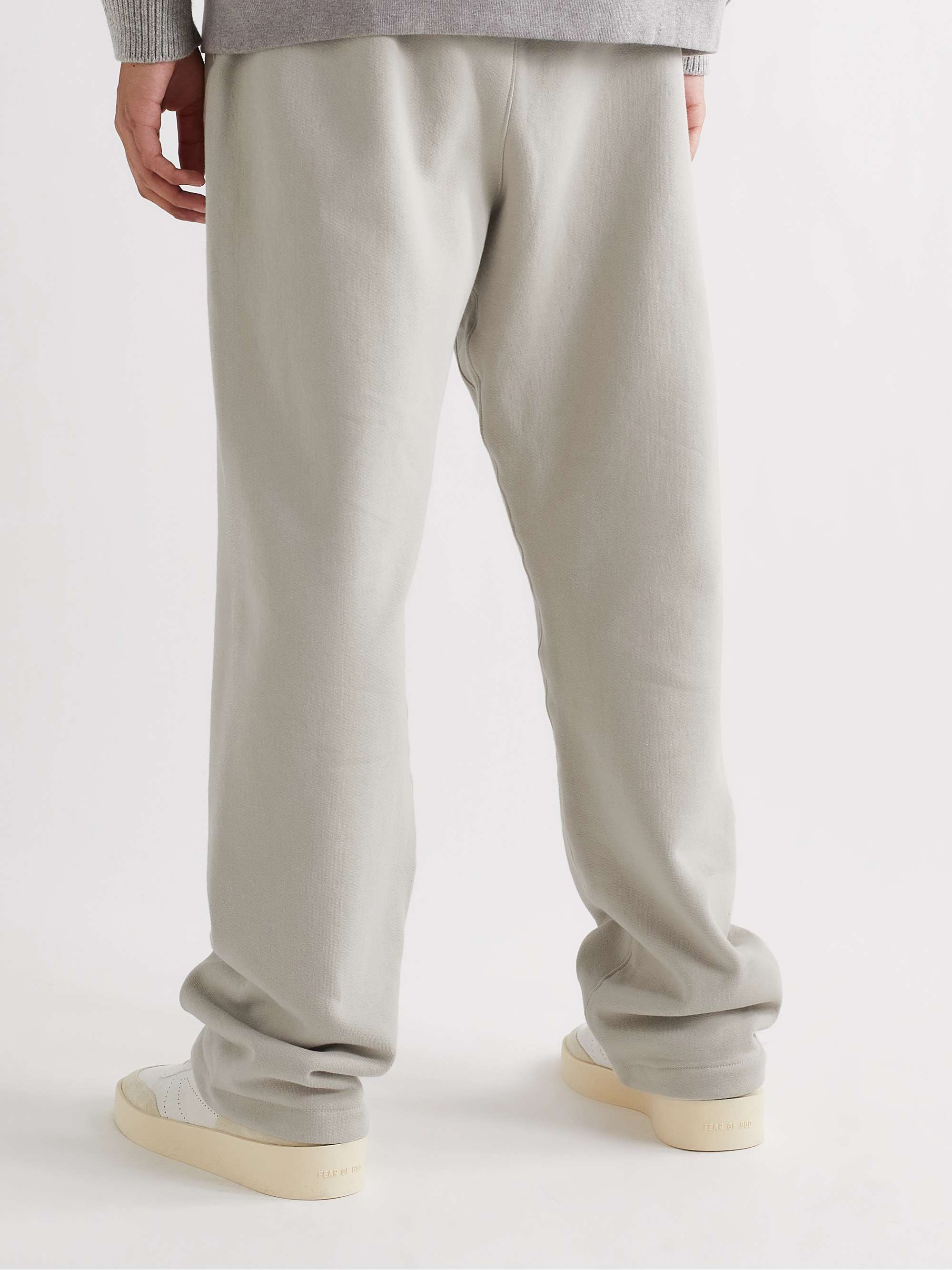 FEAR OF GOD Eternal Straight-Leg Cotton-Jersey Sweatpants for Men | MR ...