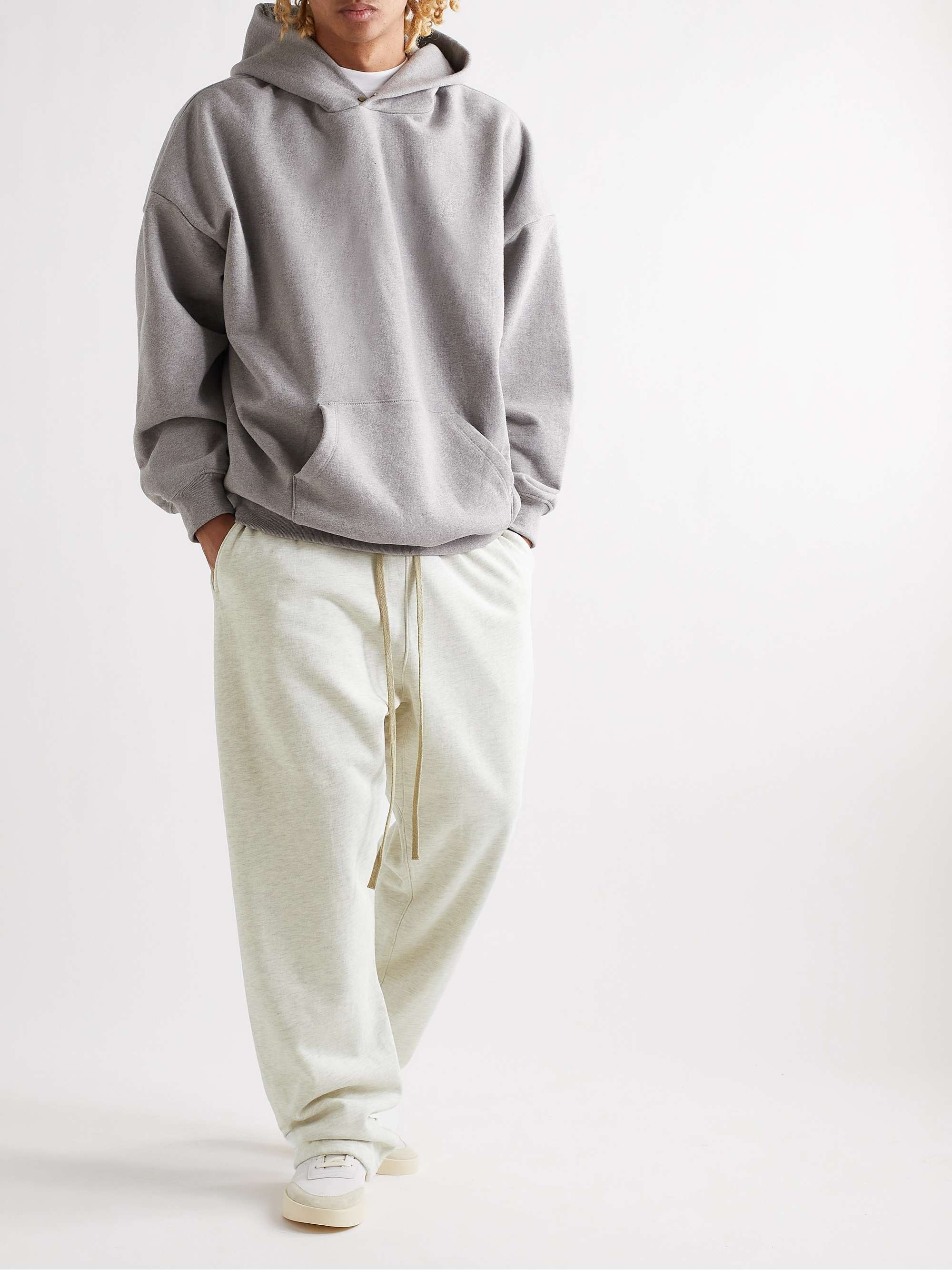 FEAR OF GOD Eternal Straight-Leg Cotton-Jersey Sweatpants for Men | MR ...