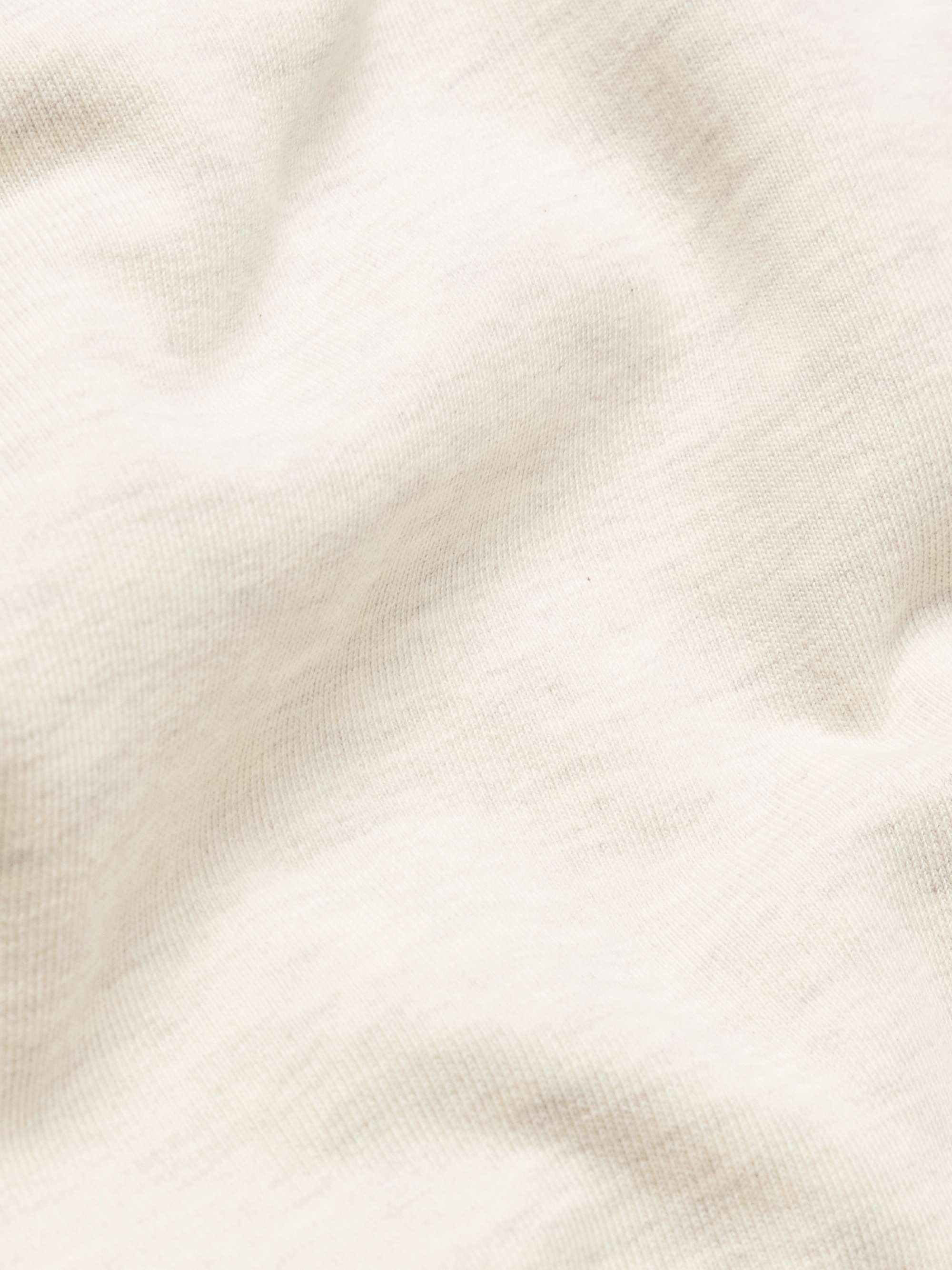 FEAR OF GOD Eternal Logo-Flocked Cotton-Jersey Zip-Up Hoodie