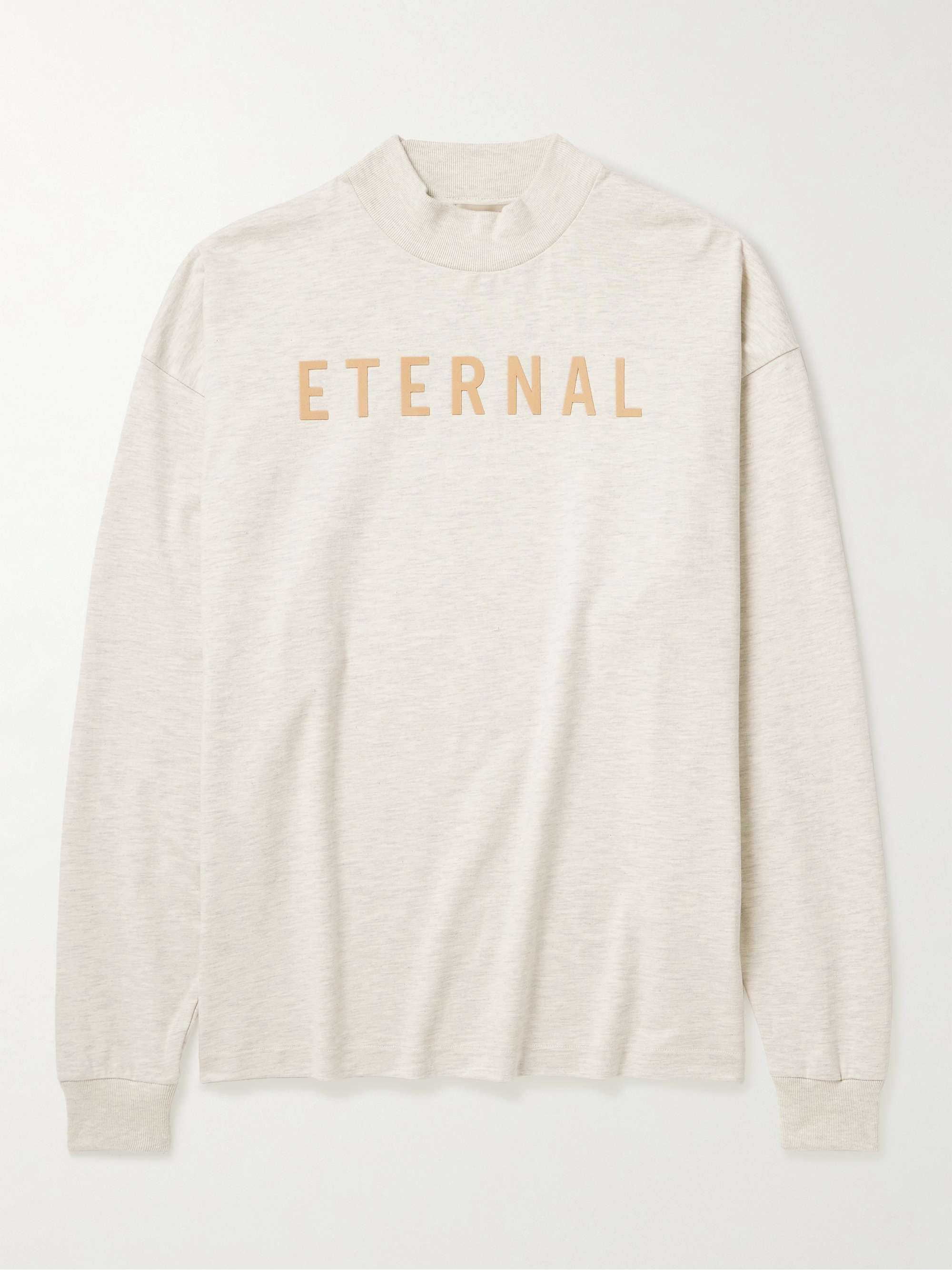 FEAR OF GOD Eternal Logo-Flocked Cotton-Jersey T-Shirt