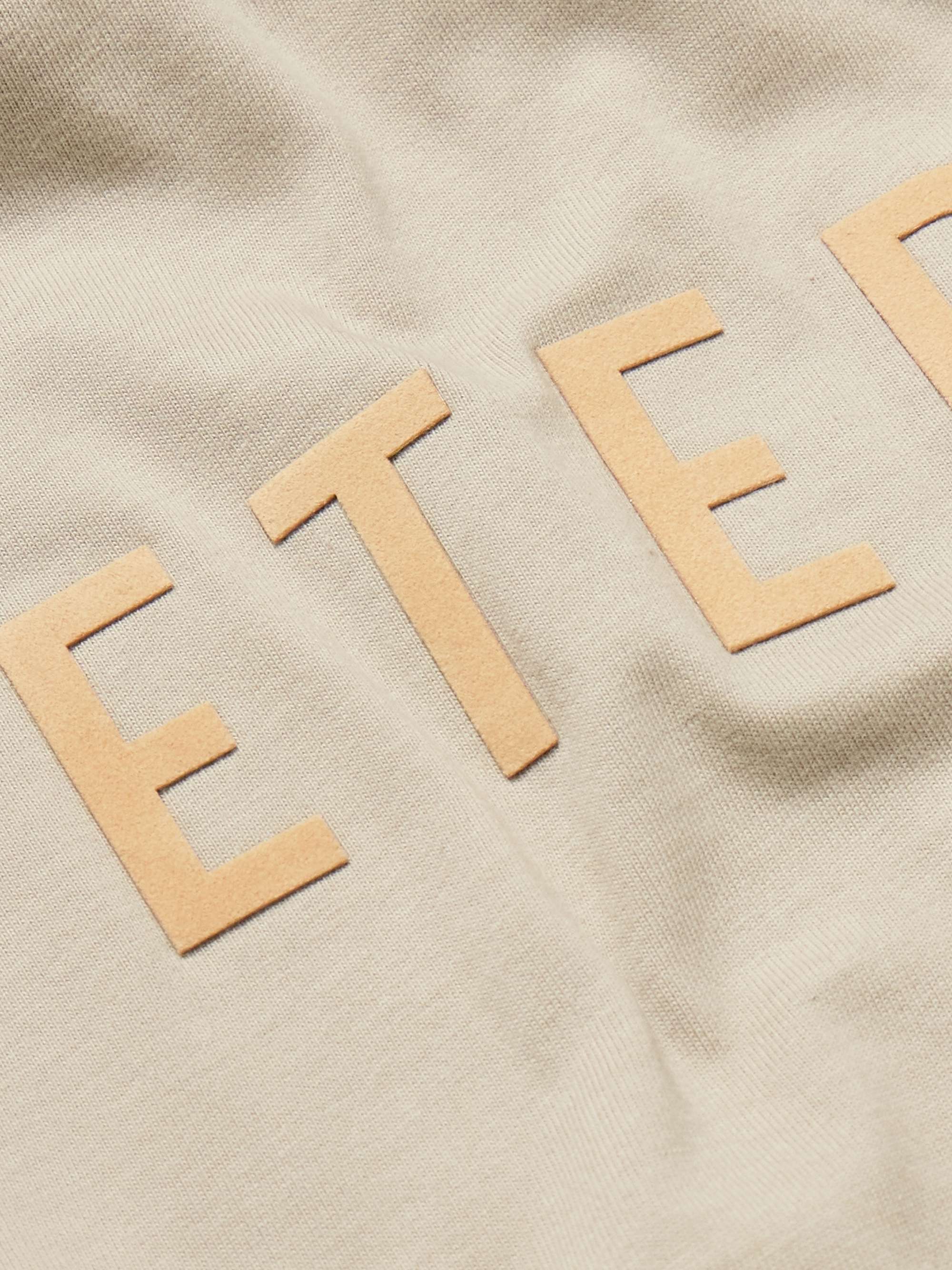 FEAR OF GOD Eternal Logo-Flocked Cotton-Jersey T-Shirt