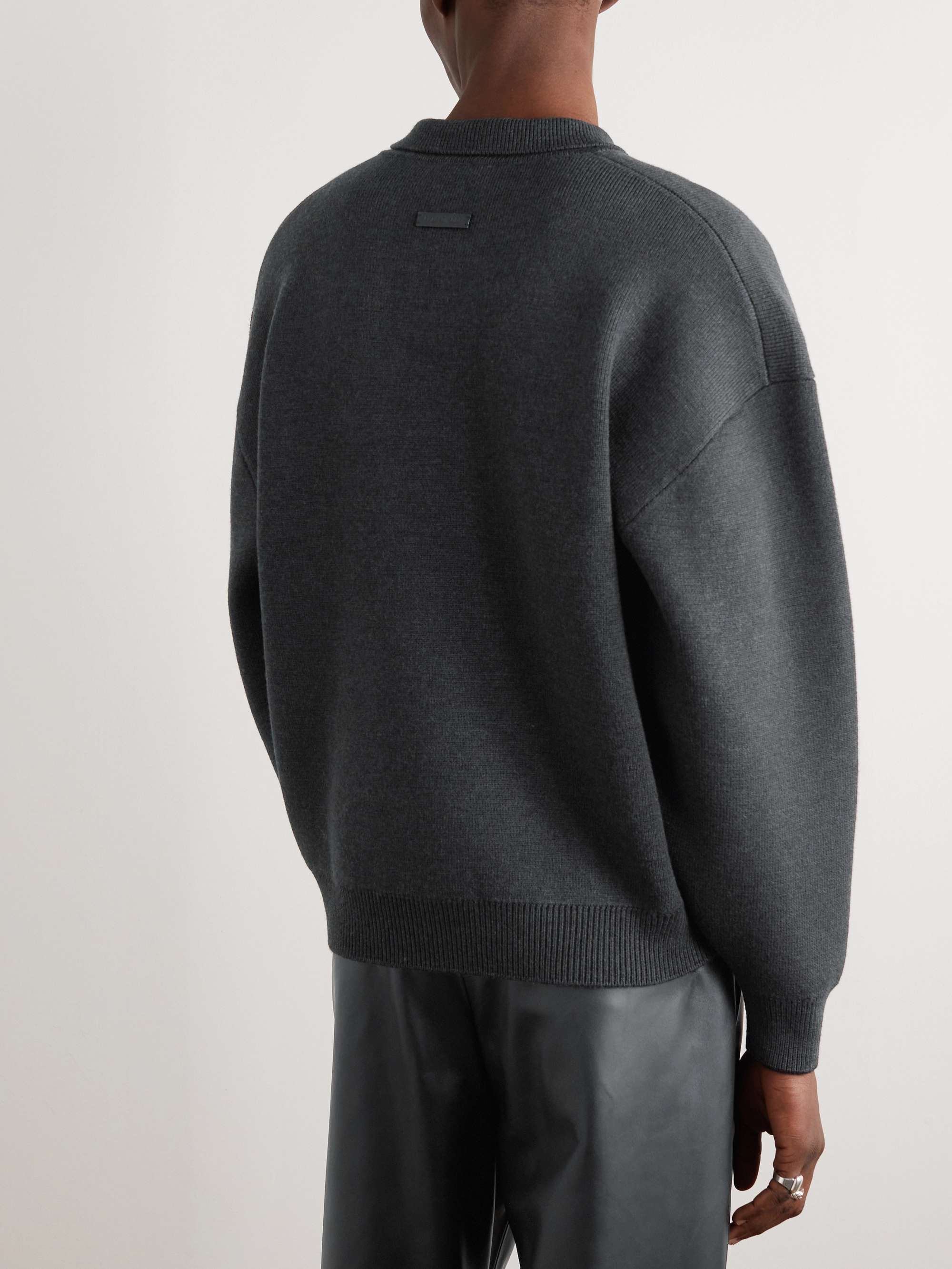 FEAR OF GOD Wool Polo Shirt