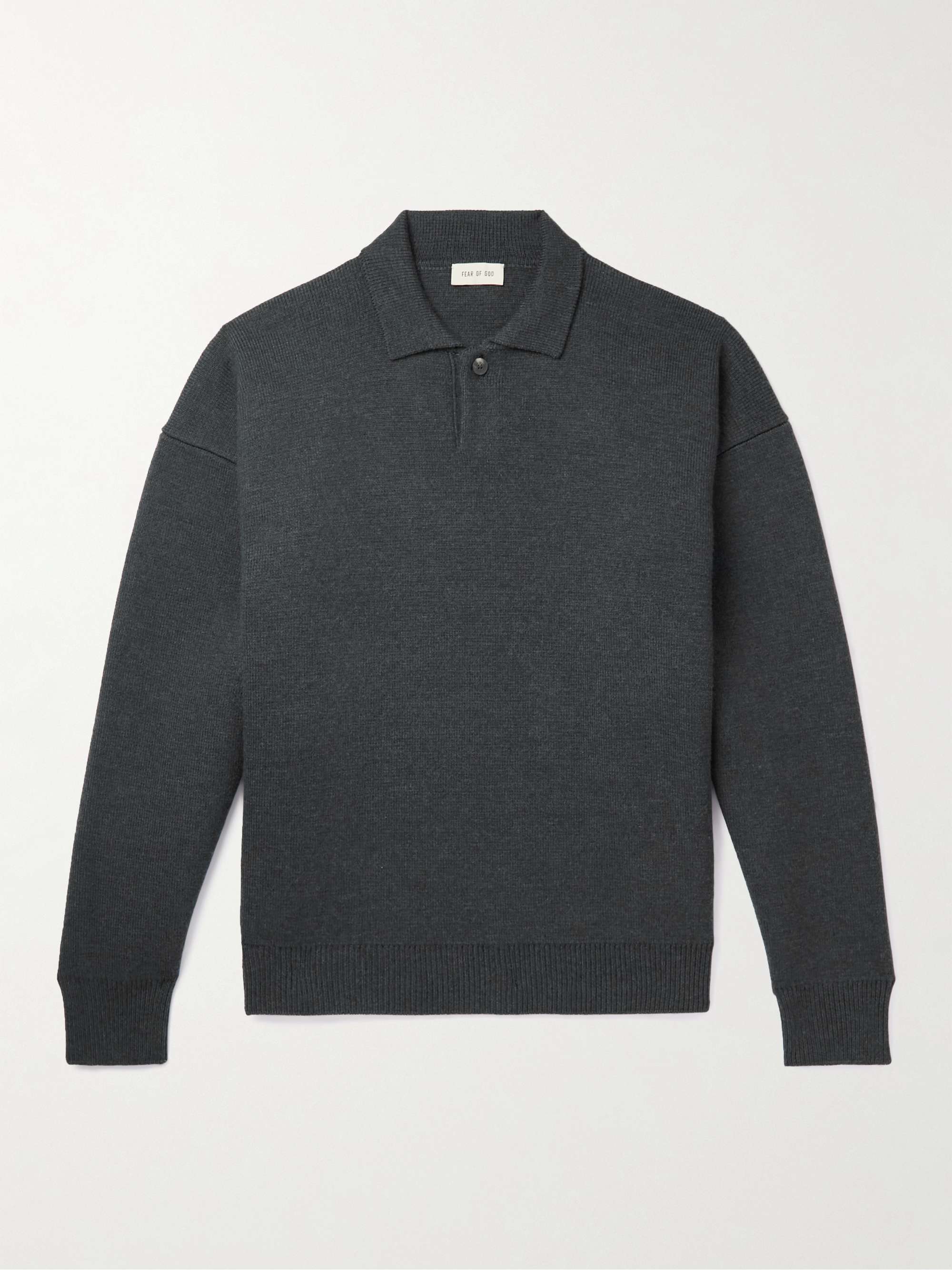 FEAR OF GOD Eternal Merino Wool Polo Shirt for Men | MR PORTER