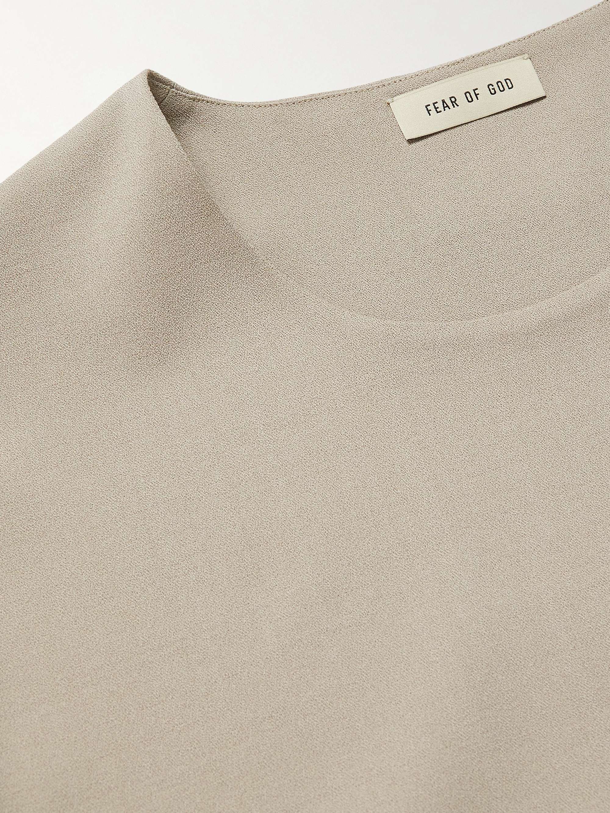 FEAR OF GOD Eternal Oversized Wool-Blend Crepe T-Shirt