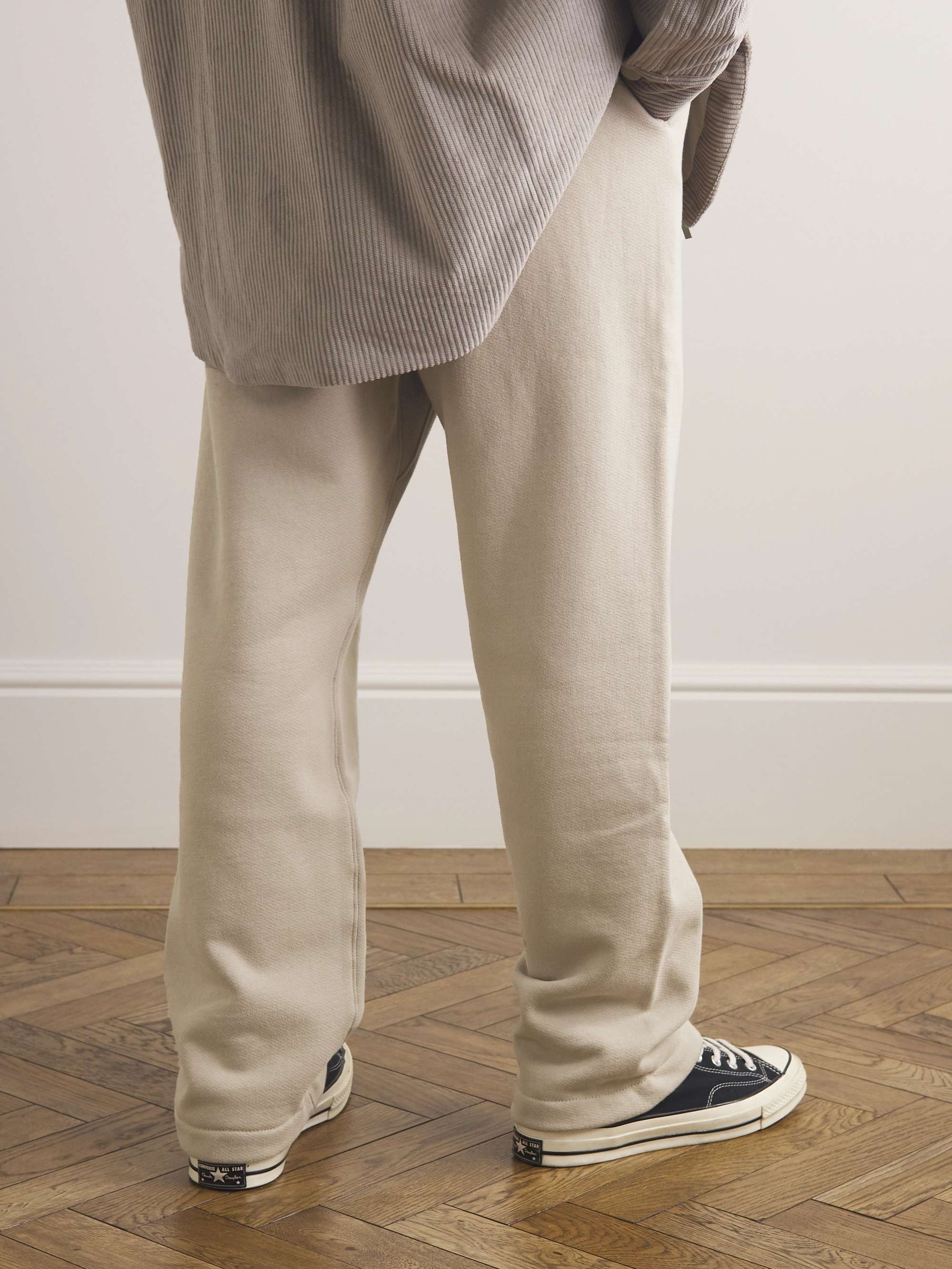 FEAR OF GOD Eternal Straight-Leg Cotton-Jersey Sweatpants