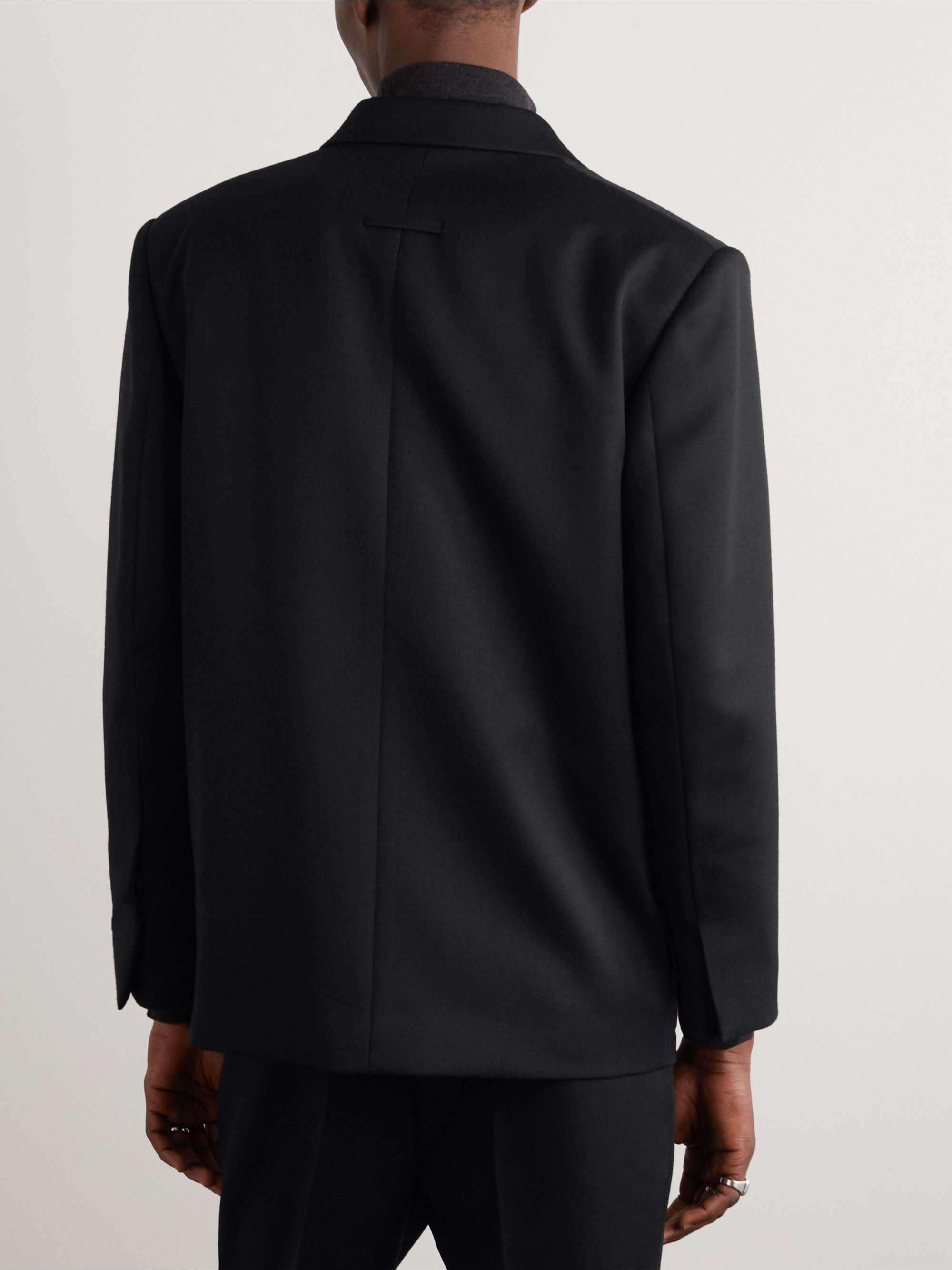 FEAR OF GOD Eternal Double-Breasted Cavalry Wool-Twill Suit Jacket