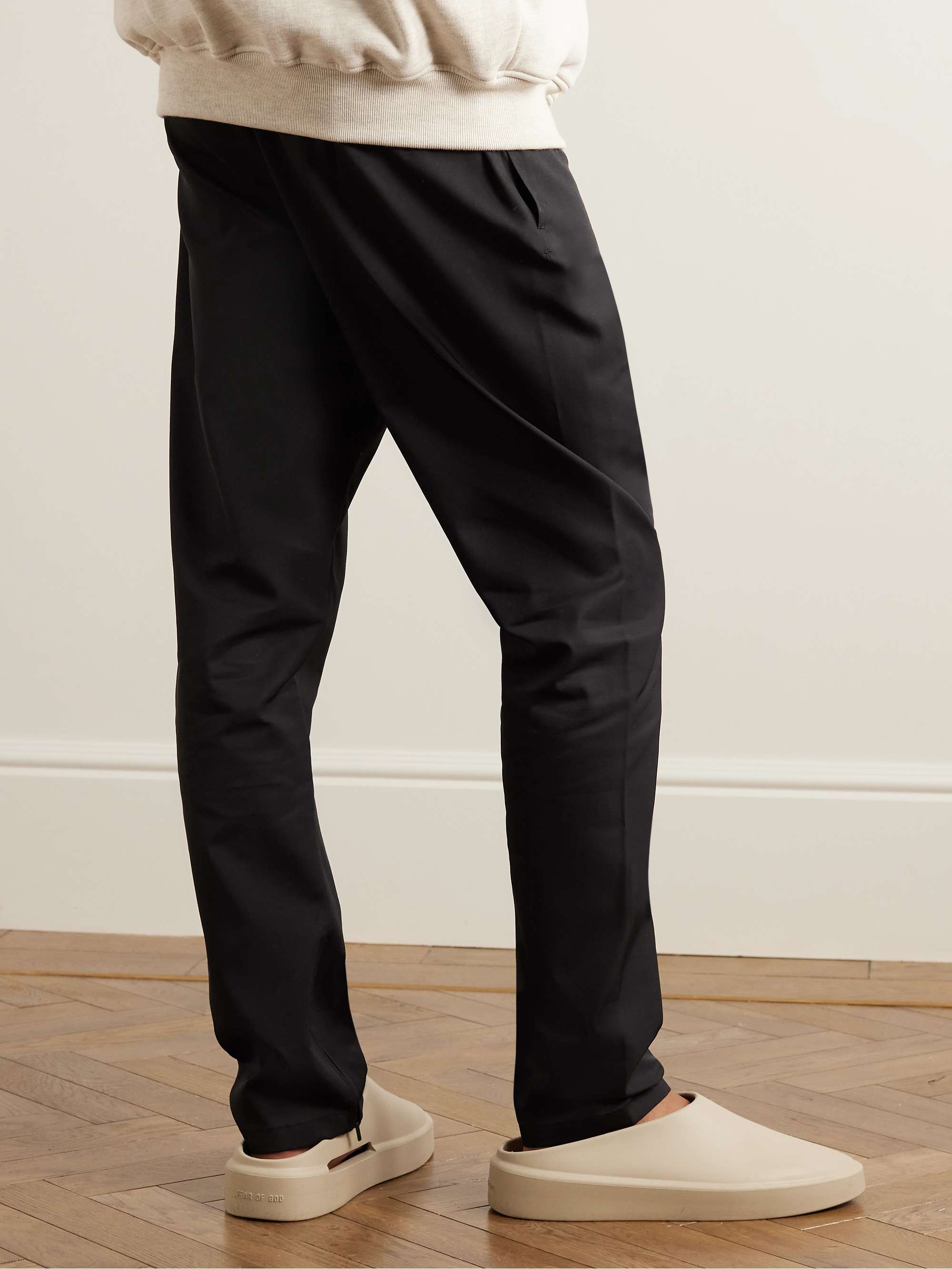 FEAR OF GOD Eternal Tapered Twill Drawstring Trousers