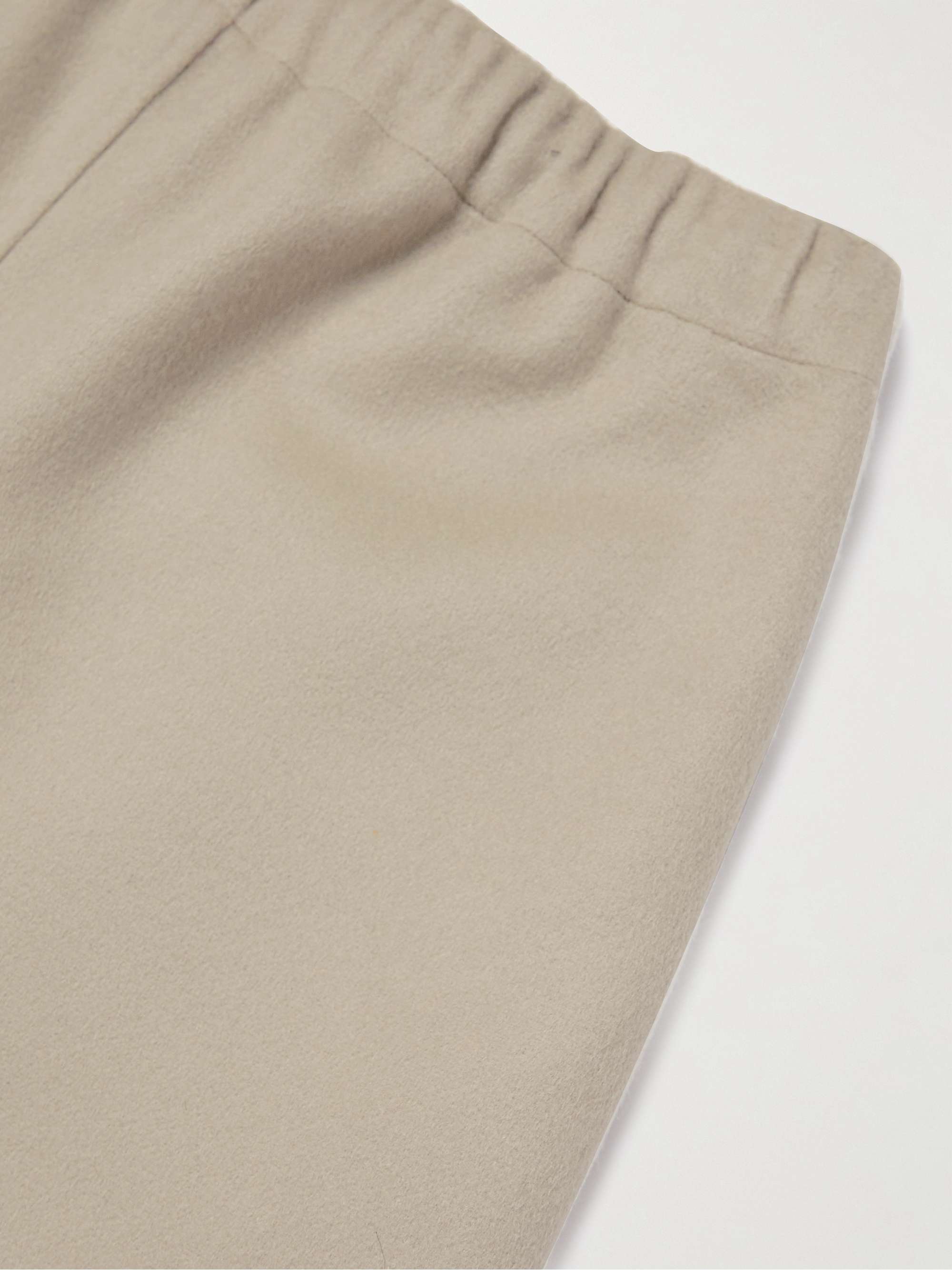 FEAR OF GOD Eternal Wide-Leg Wool and Cashmere-Blend Drawstring Shorts