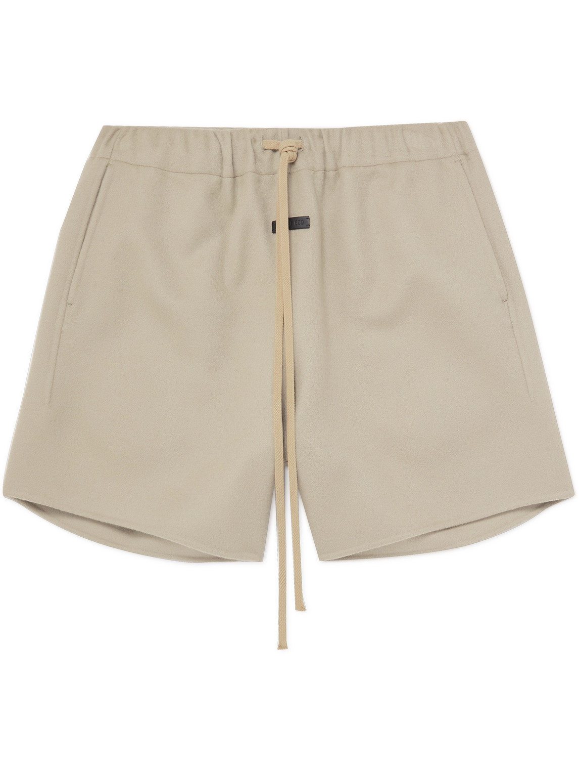Eternal Wide-Leg Wool and Cashmere-Blend Drawstring Shorts