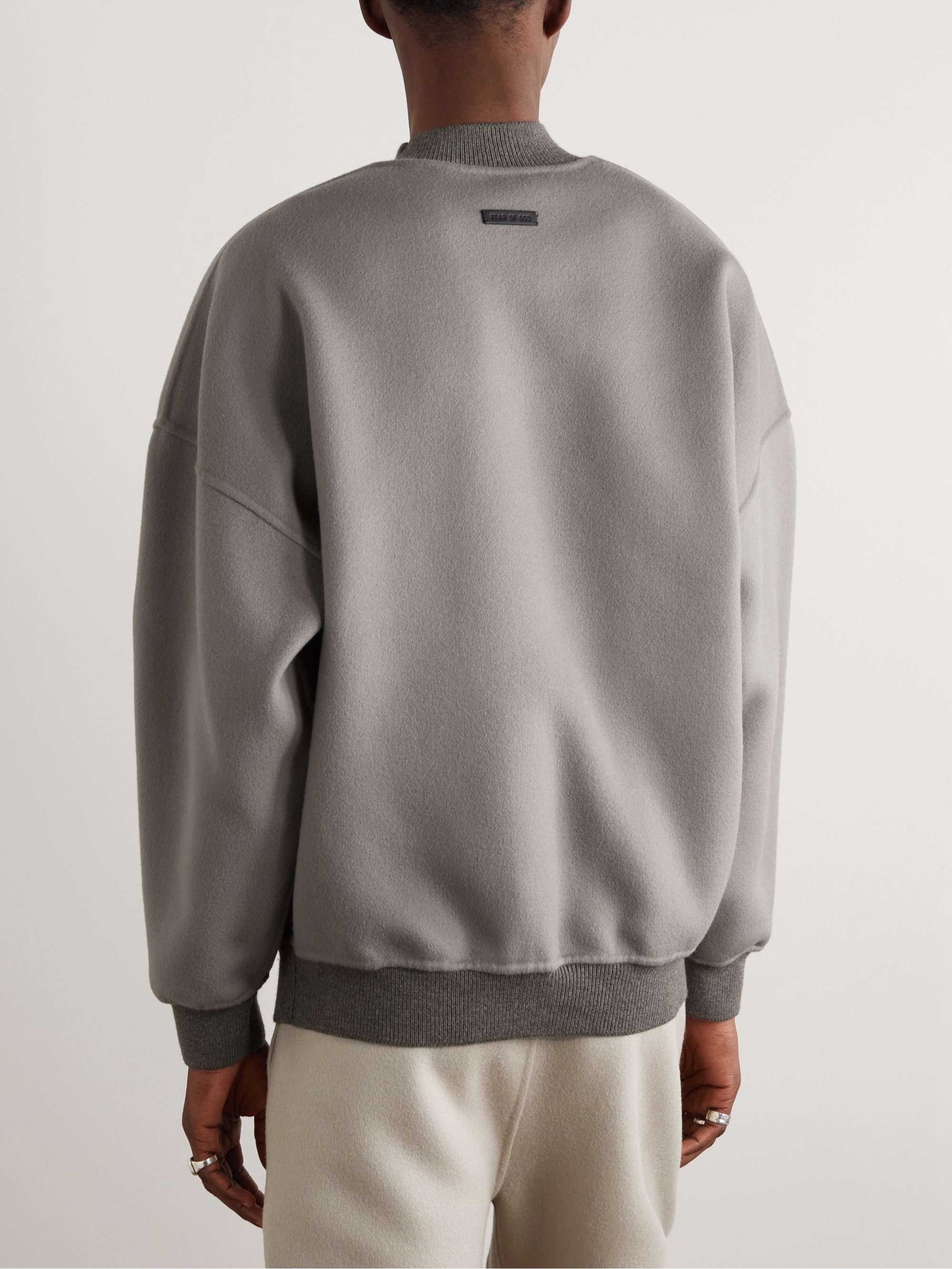 FEAR OF GOD Eternal Brushed Wool and Cashmere-Blend Sweater