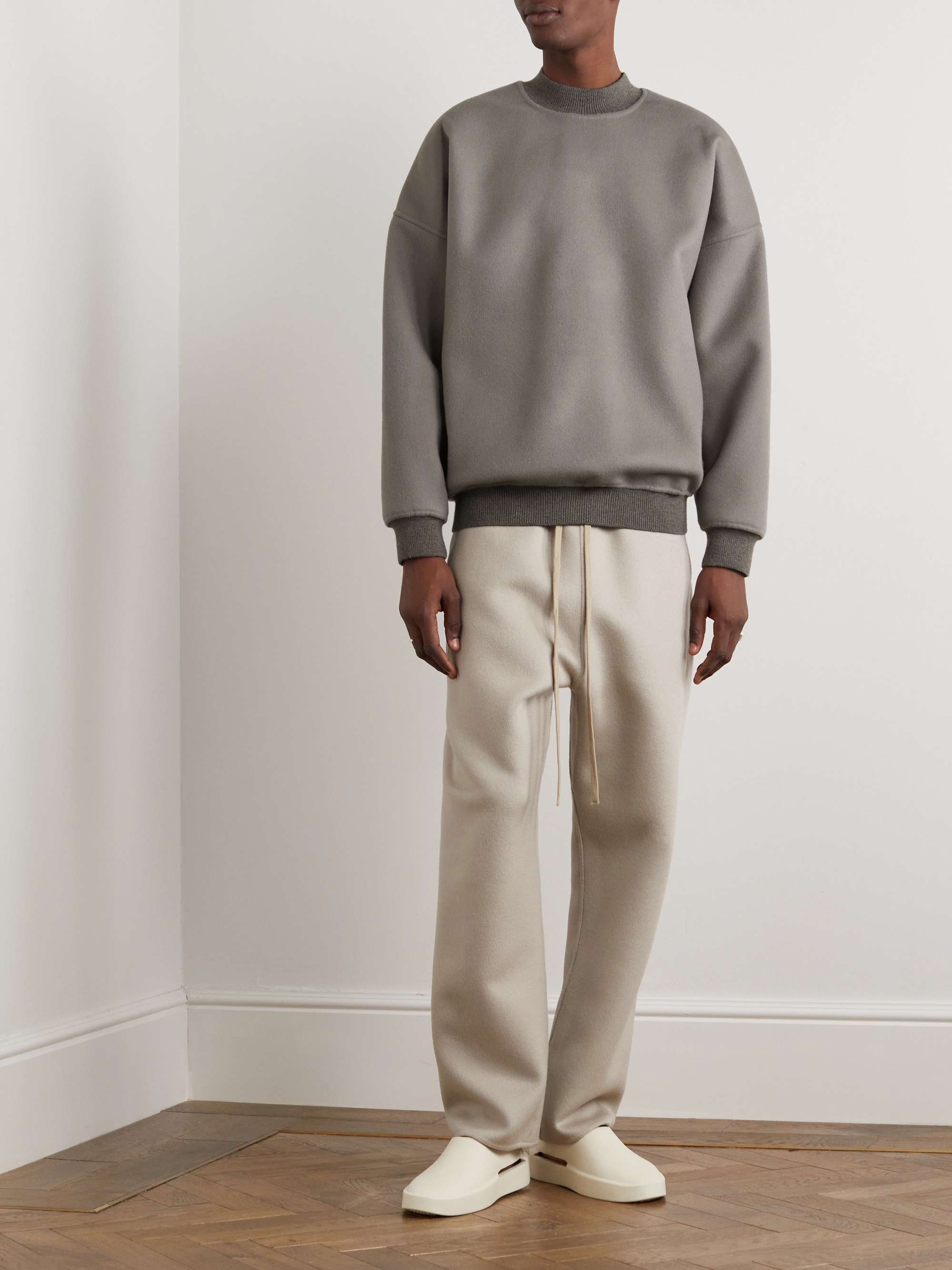 FEAR OF GOD Eternal Brushed Wool and Cashmere-Blend Sweater
