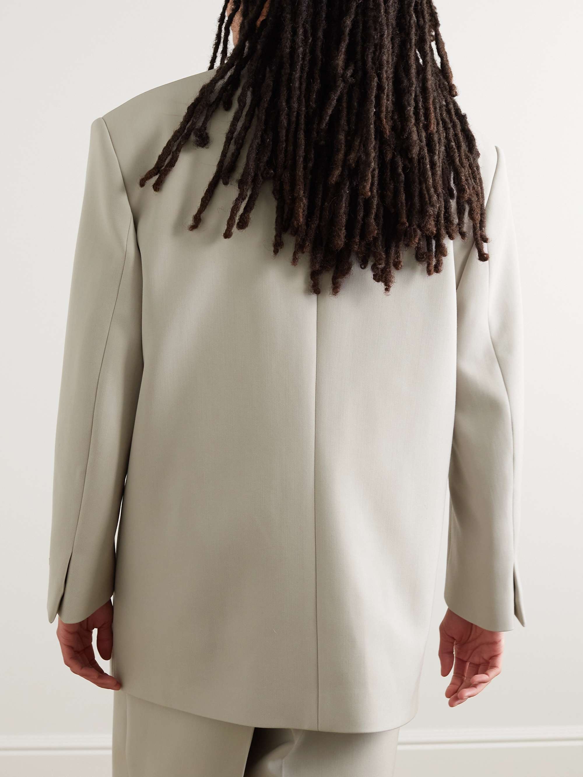FEAR OF GOD Eternal California Double-Breasted Virgin Wool and Cotton-Blend Twill Blazer