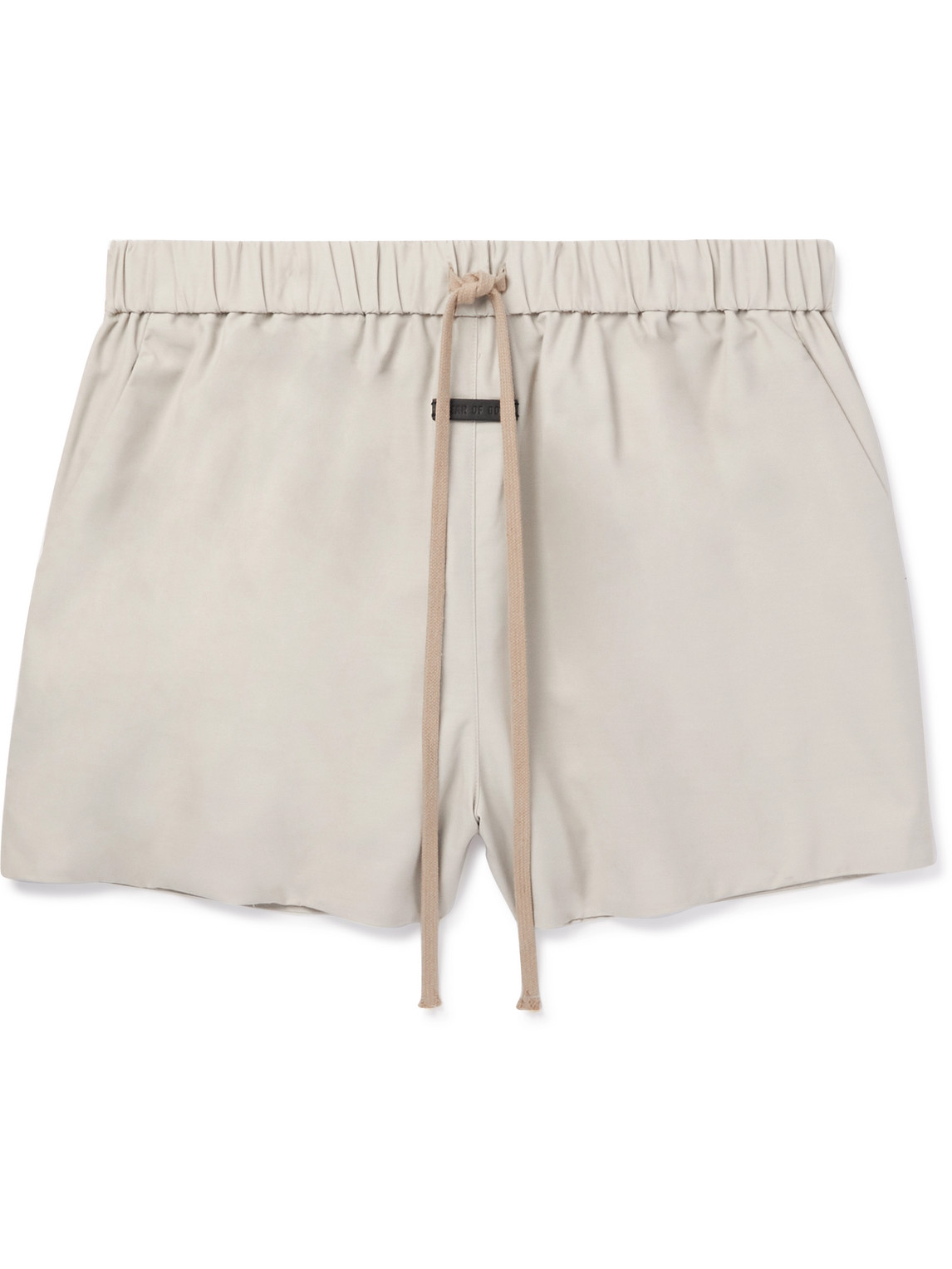 Eternal Wide-Leg Twill Drawstring Shorts