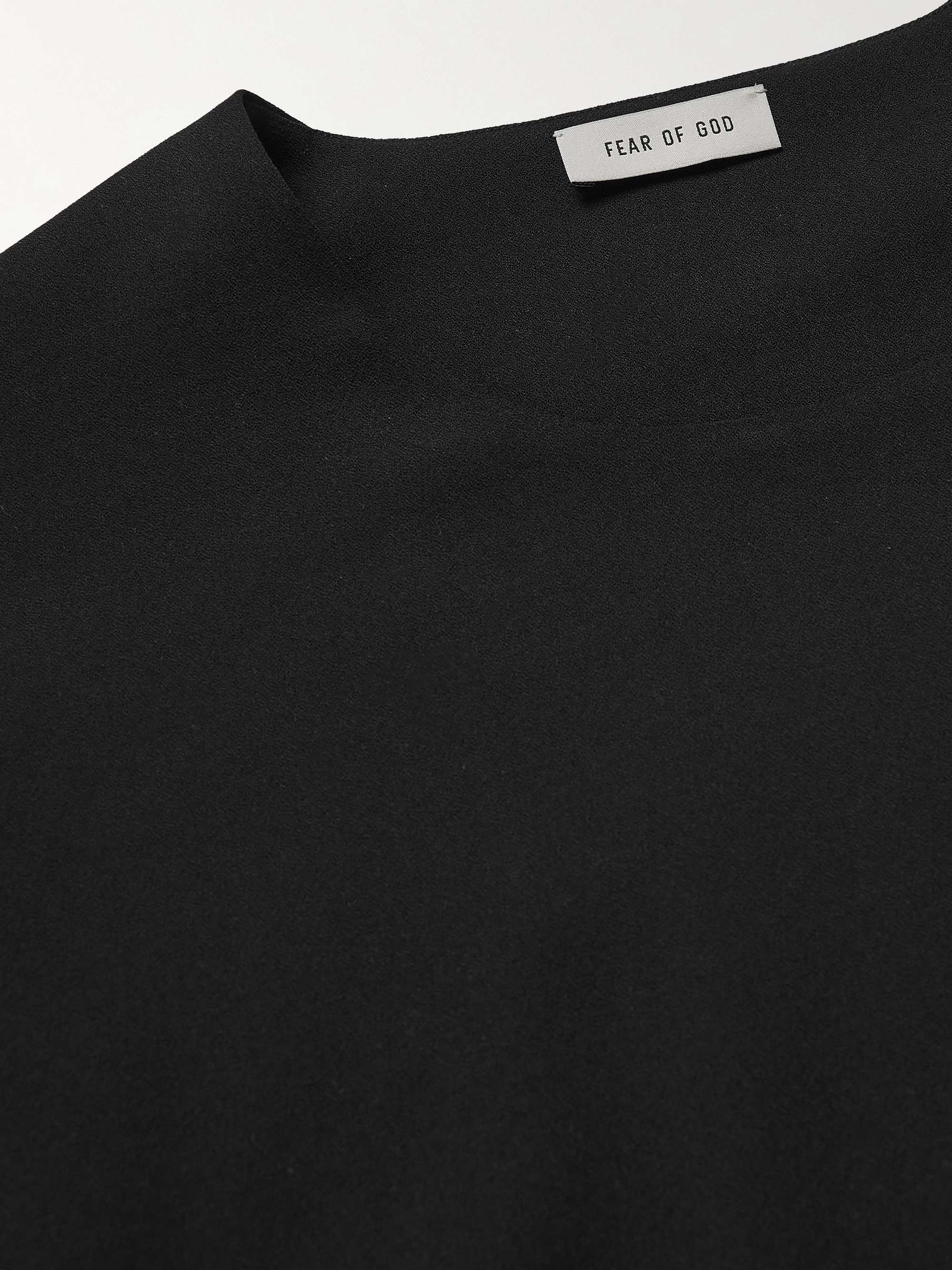 FEAR OF GOD Eternal Oversized Wool-Blend Crepe T-Shirt