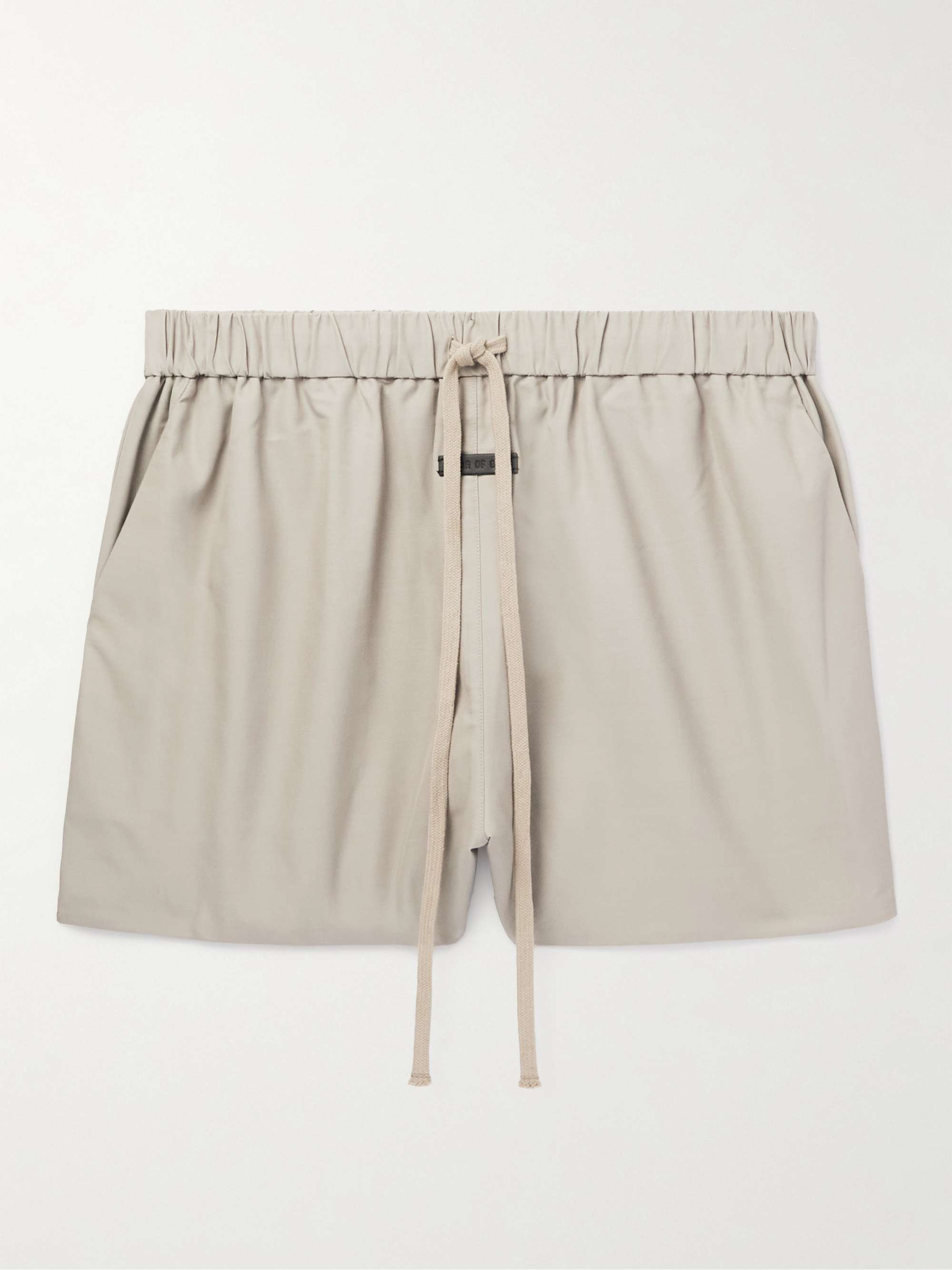 FEAR OF GOD Eternal Straight-Leg Twill Drawstring Shorts