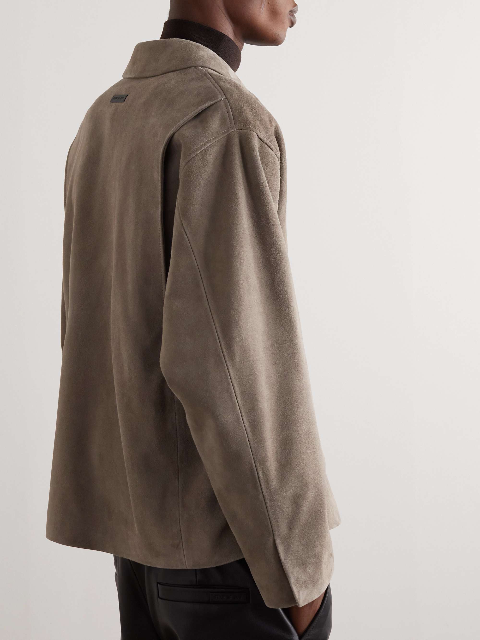 FEAR OF GOD Eternal Suede Zip-Up Jacket
