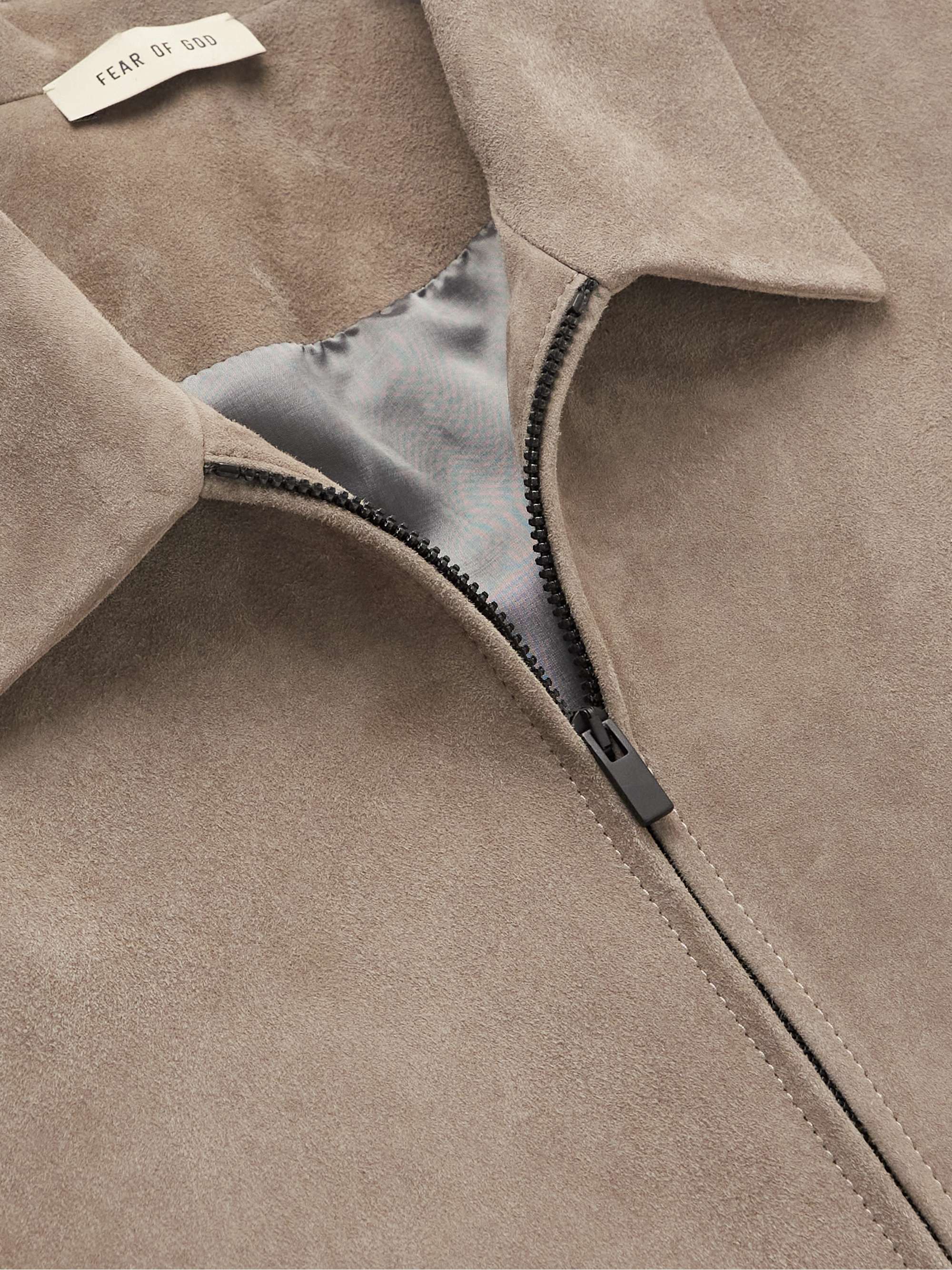 FEAR OF GOD Eternal Suede Zip-Up Jacket