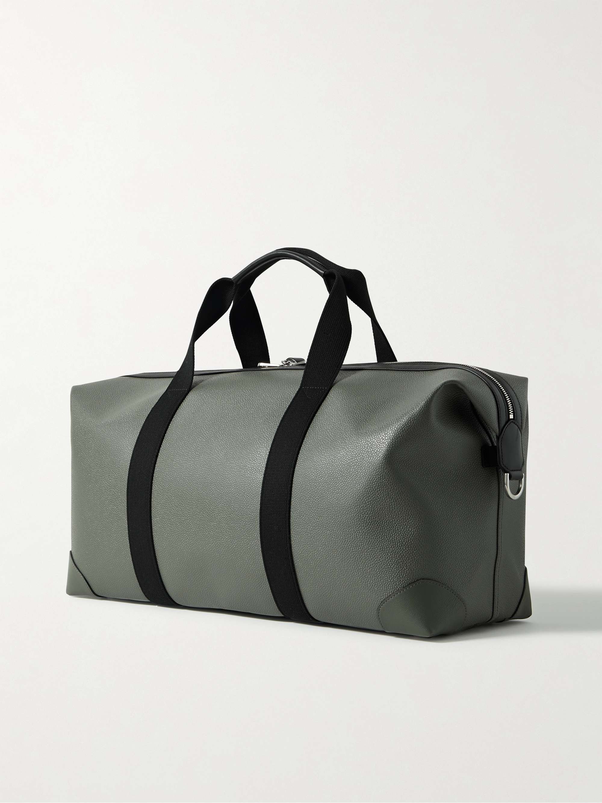 MULBERRY Medium Clipper Eco Scotchgrain, Canvas and Leather Weekend Bag