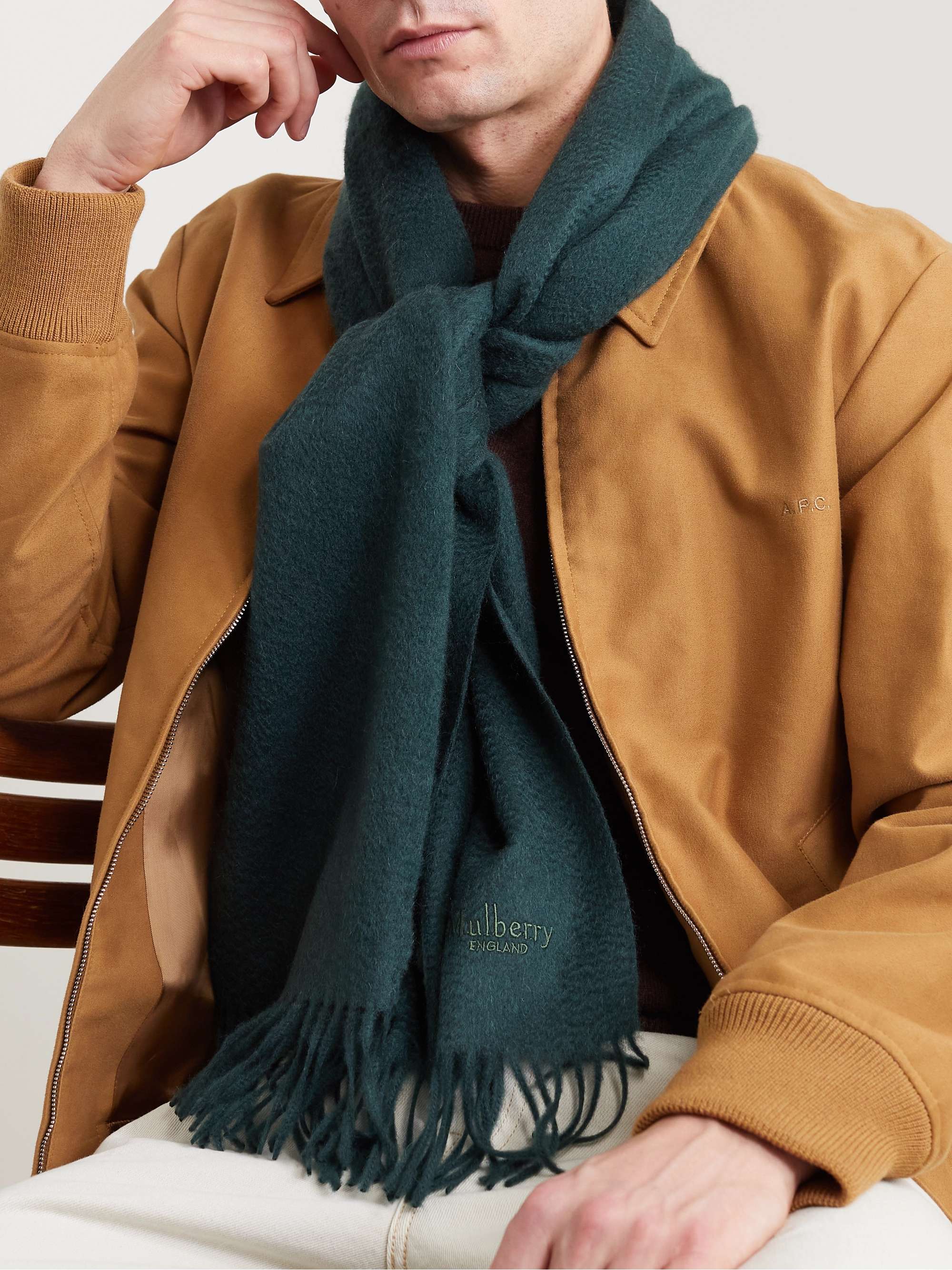 cashmere mulberry scarf