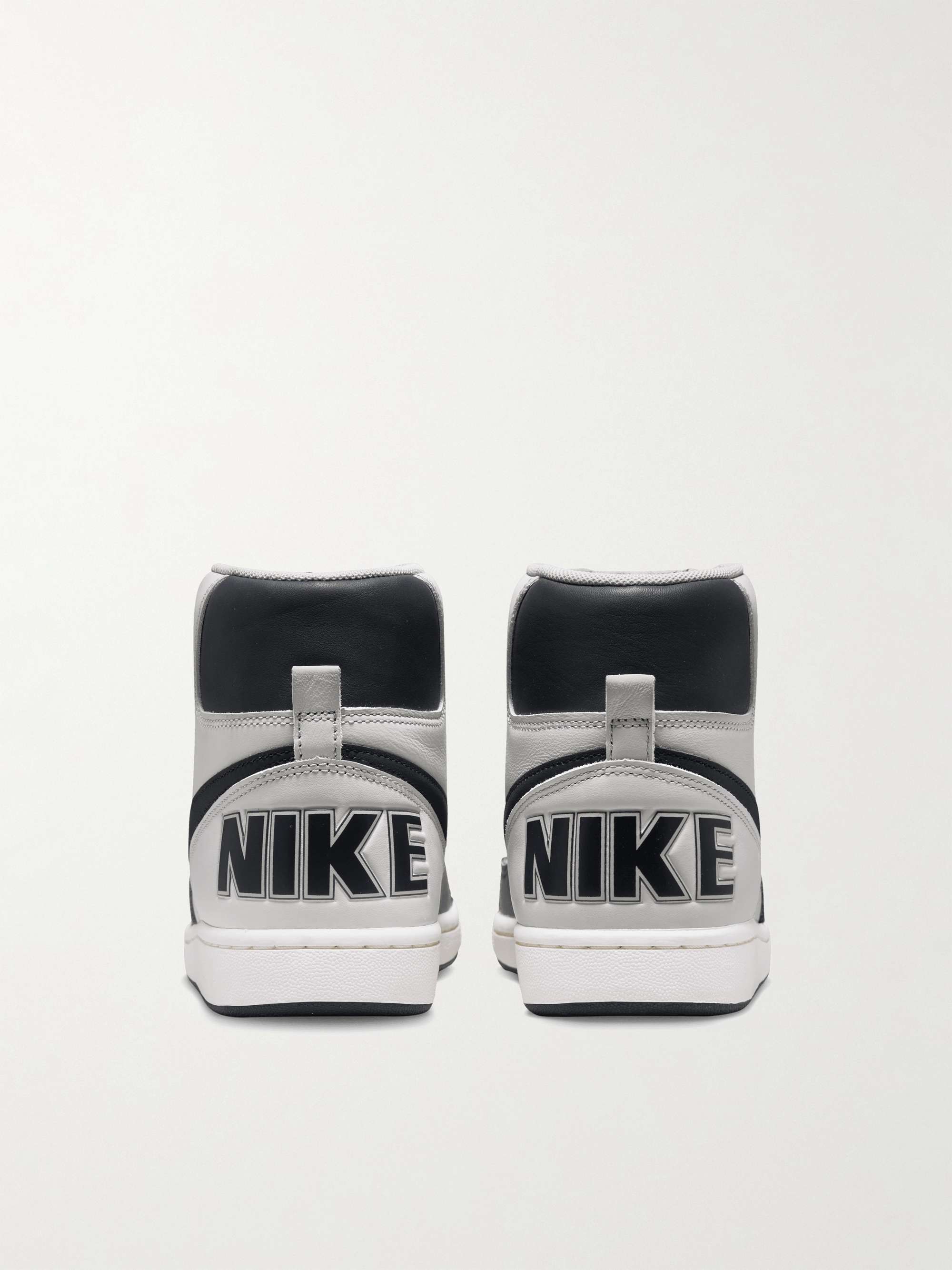 NIKE Terminator Leather High-Top Sneakers