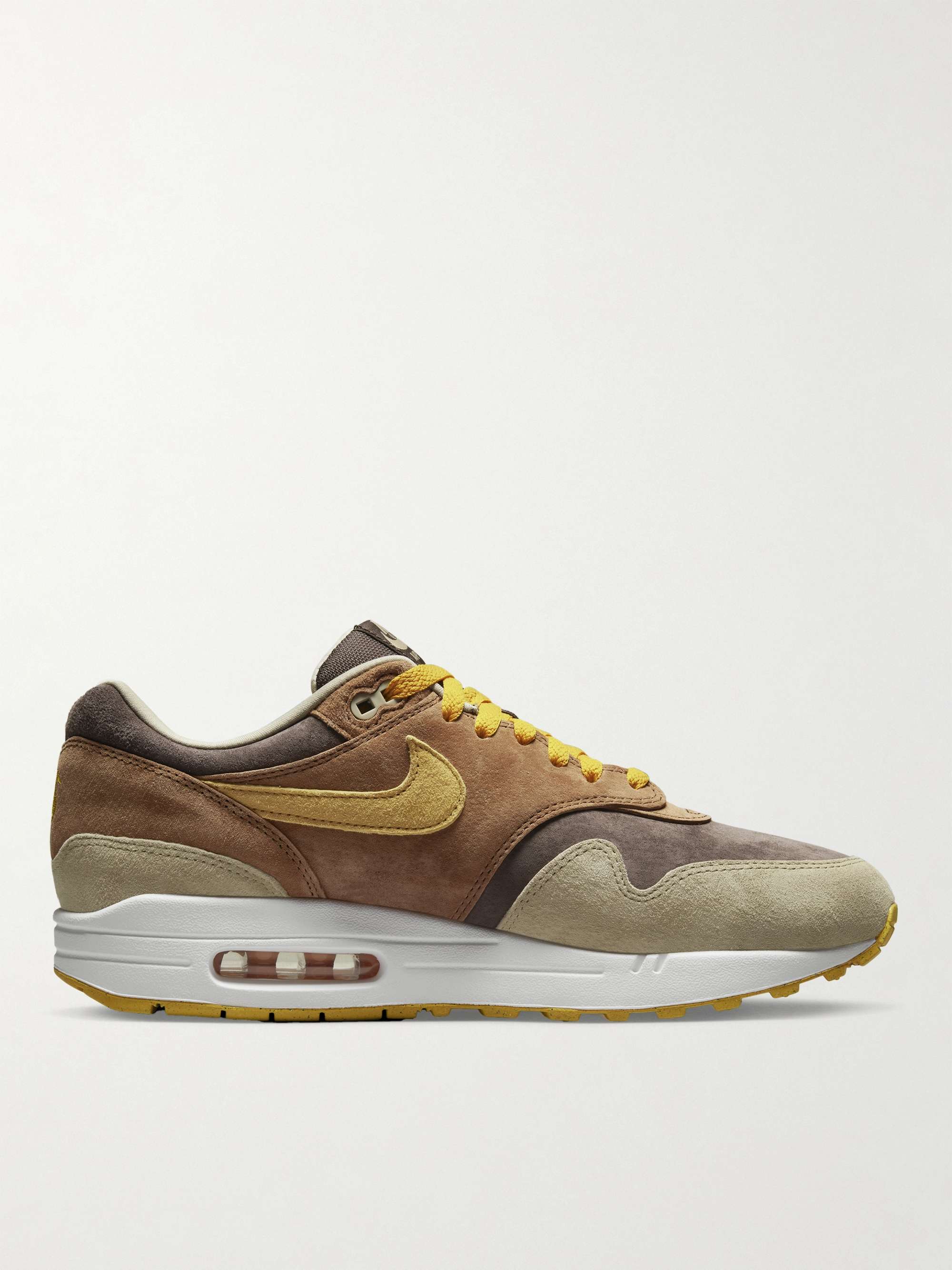 Indringing Afvoer Amerika NIKE Air Max 1 Suede Sneakers for Men | MR PORTER