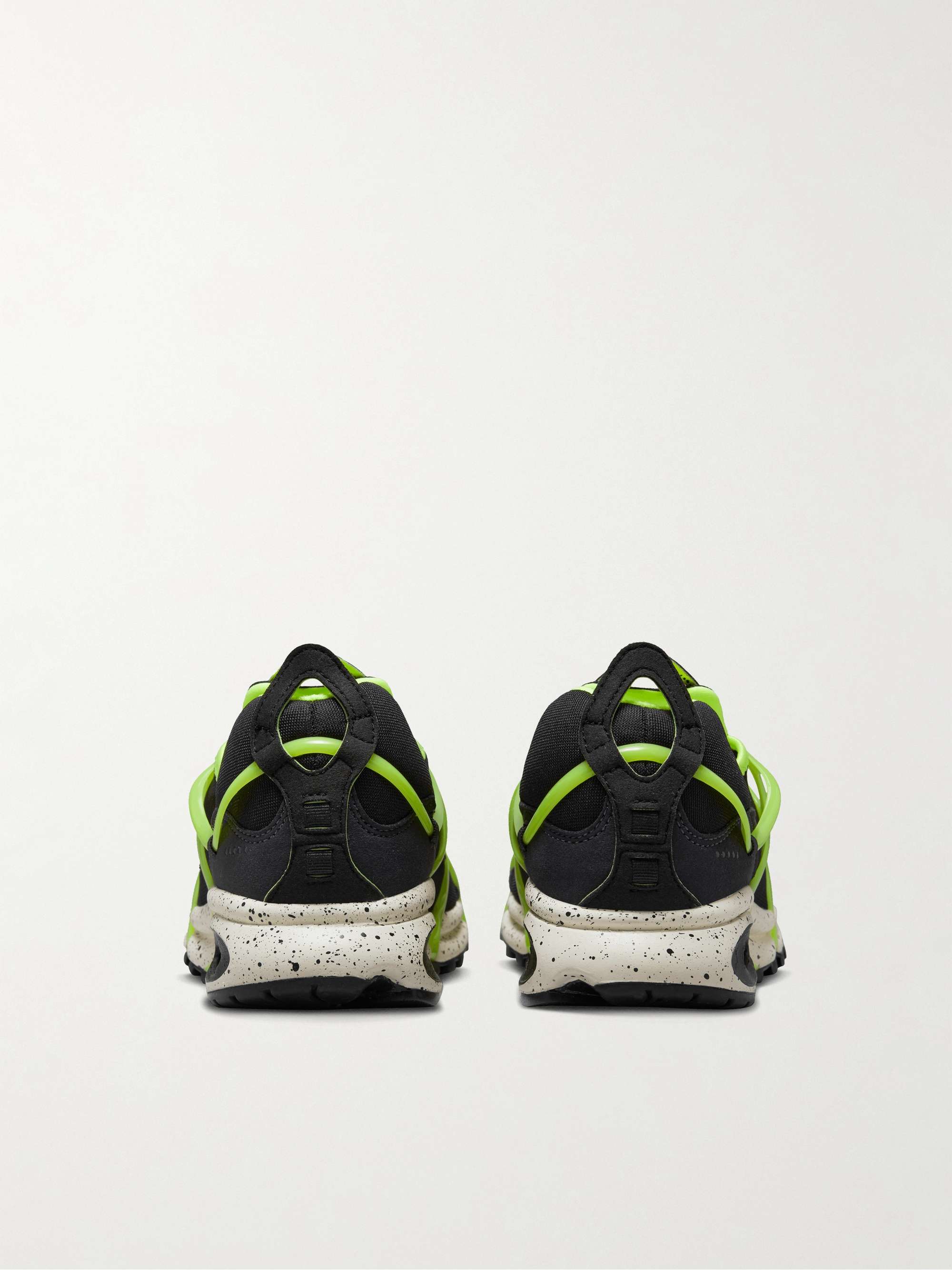NIKE Air Kukini Mesh, Faux Leather and TPU Slip-On Sneakers