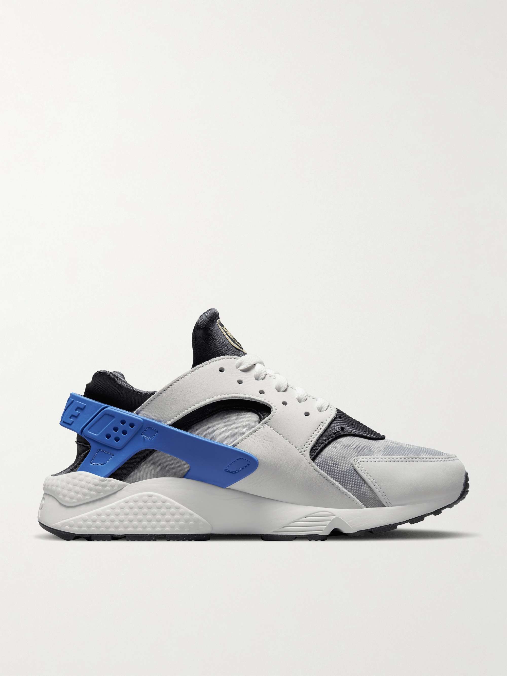 Contract salade drie NIKE Air Huarache PRM Leather and Rubber-Trimmed Neoprene Sneakers for Men  | MR PORTER