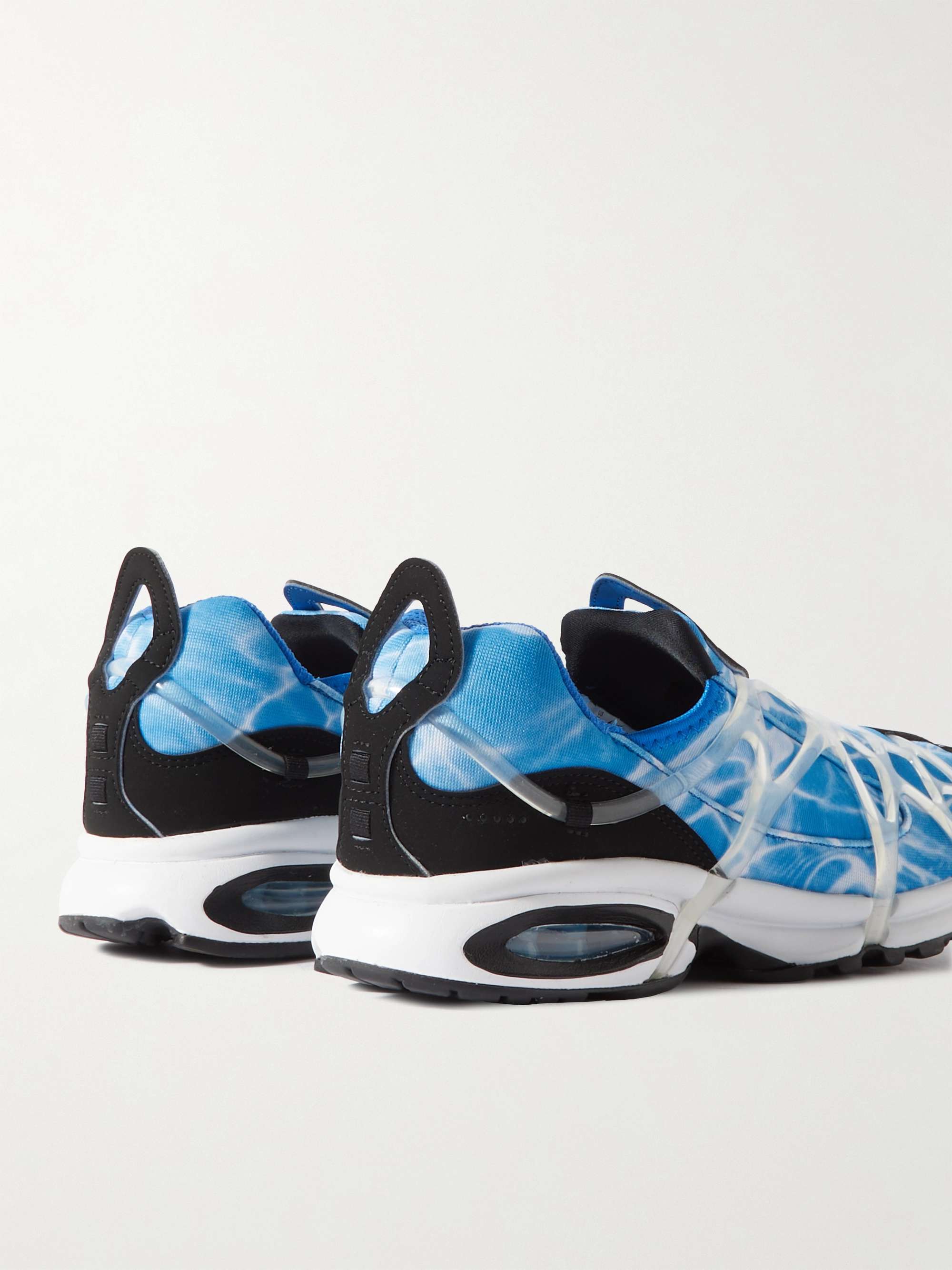 NIKE Air Kukini SE Tie-Dyed TPU-Trimmed Mesh and Neoprene Slip-On Sneakers