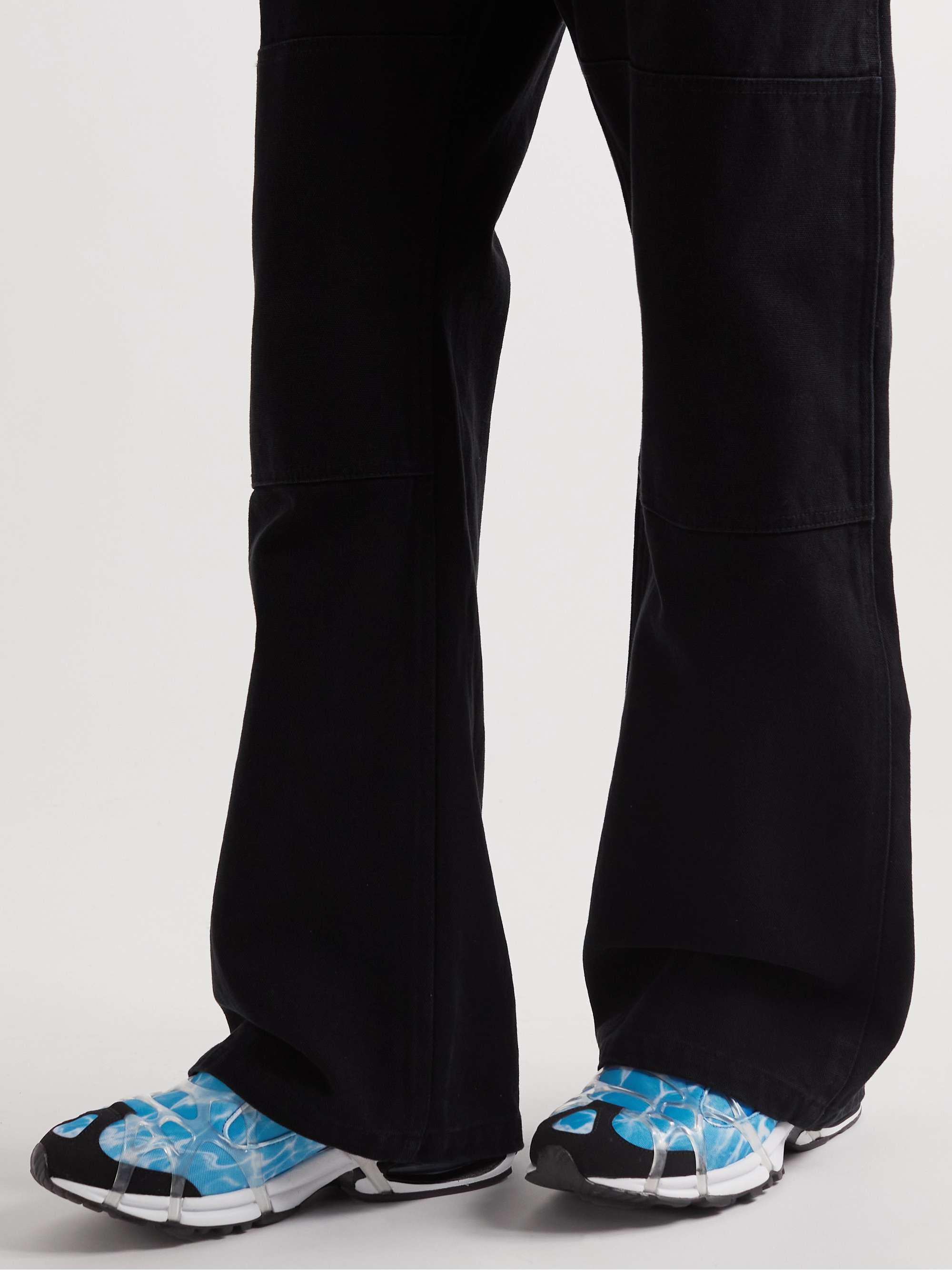 NIKE Air Kukini SE Tie-Dyed TPU-Trimmed Mesh and Neoprene Slip-On Sneakers