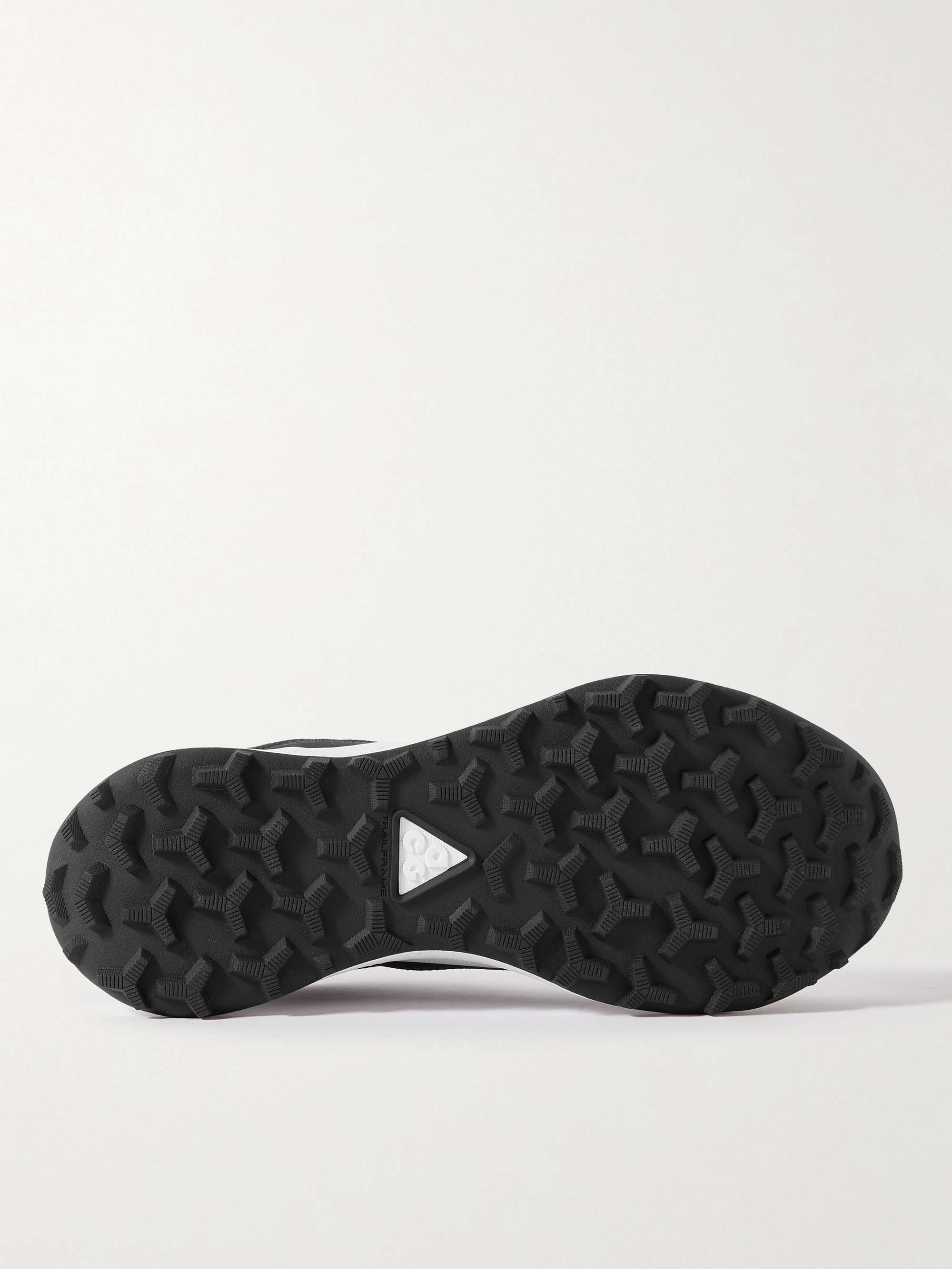 NIKE ACG Lowcate Rubber-Trimmed Mesh Sneakers