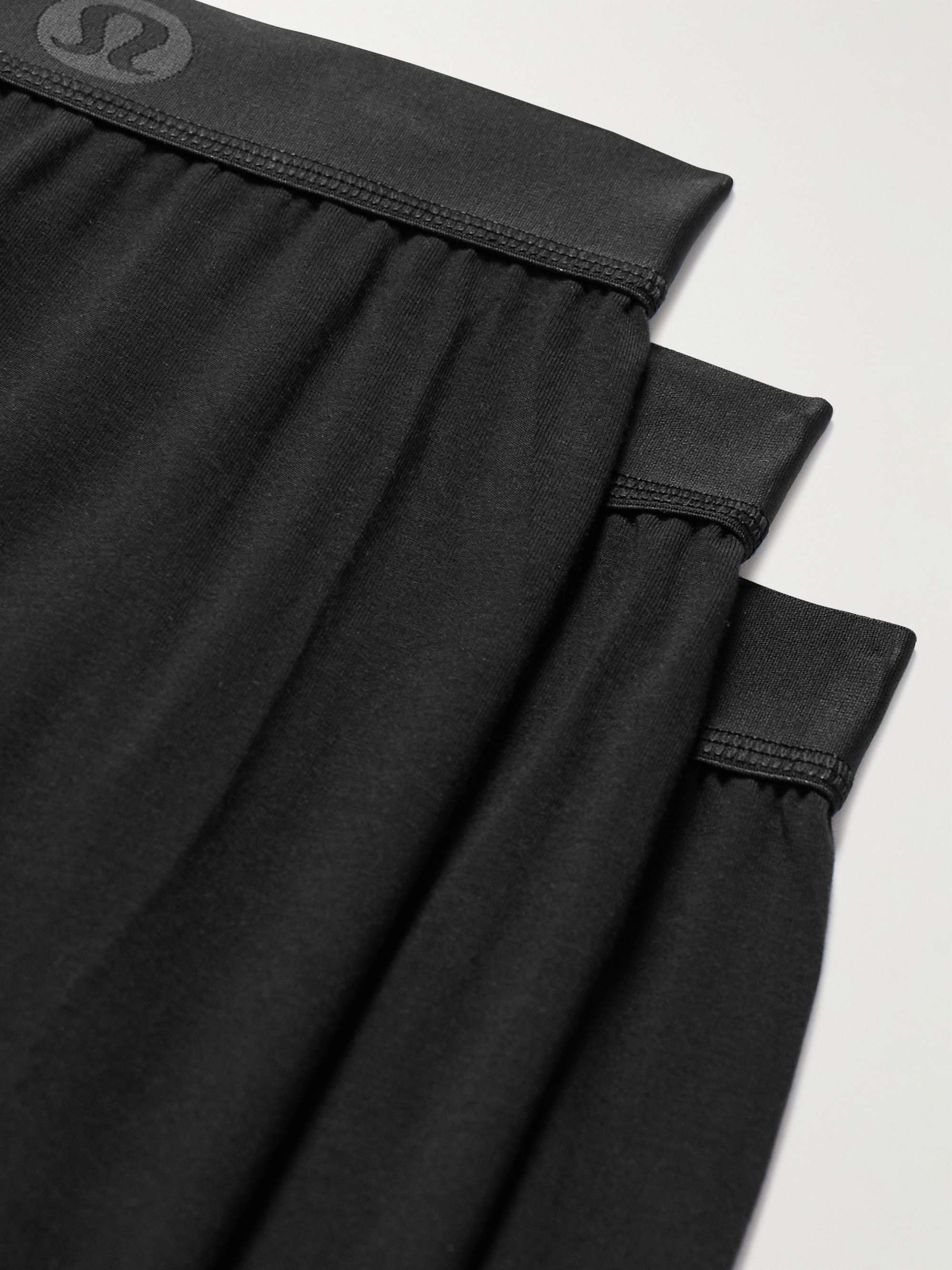 LULULEMON Always in Motion Three-Pack Stretch-Modal Boxer Briefs