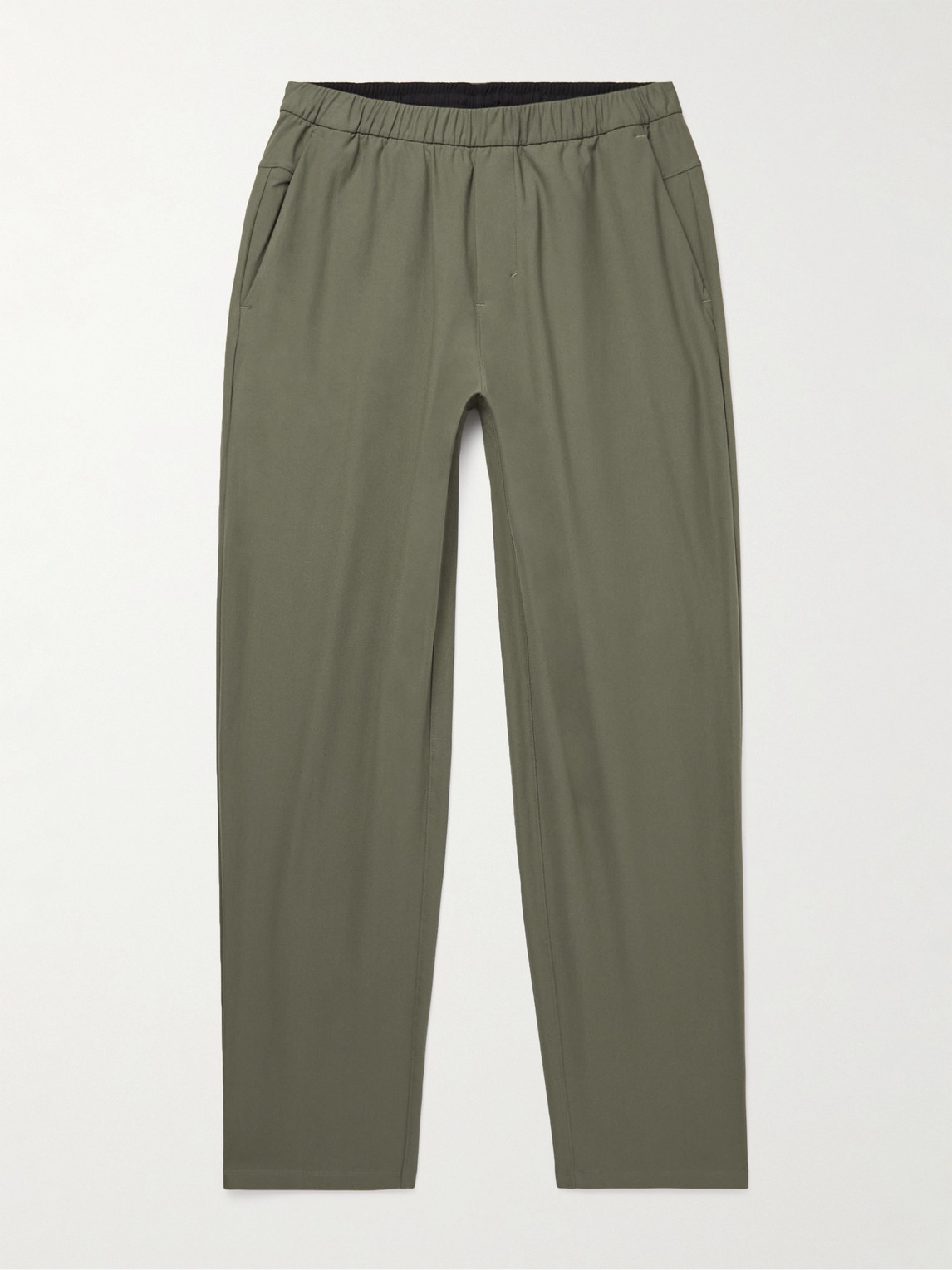 Lululemon Abc Straight-leg Recycled-warpstreme™ Trousers In Green ...