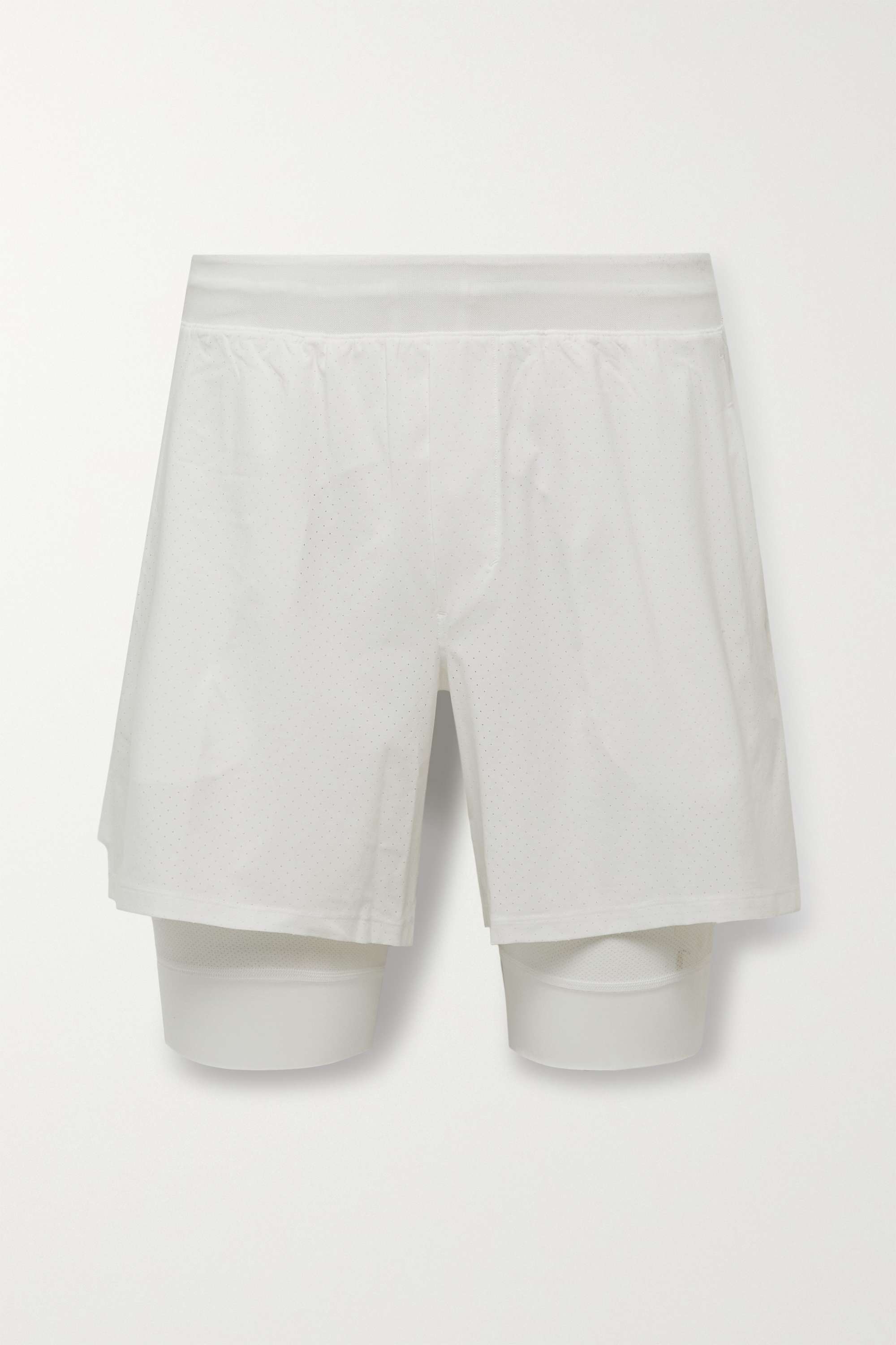 LULULEMON Vented Straight-Leg Perforated Recycled-Swift™ Tennis Shorts for  Men