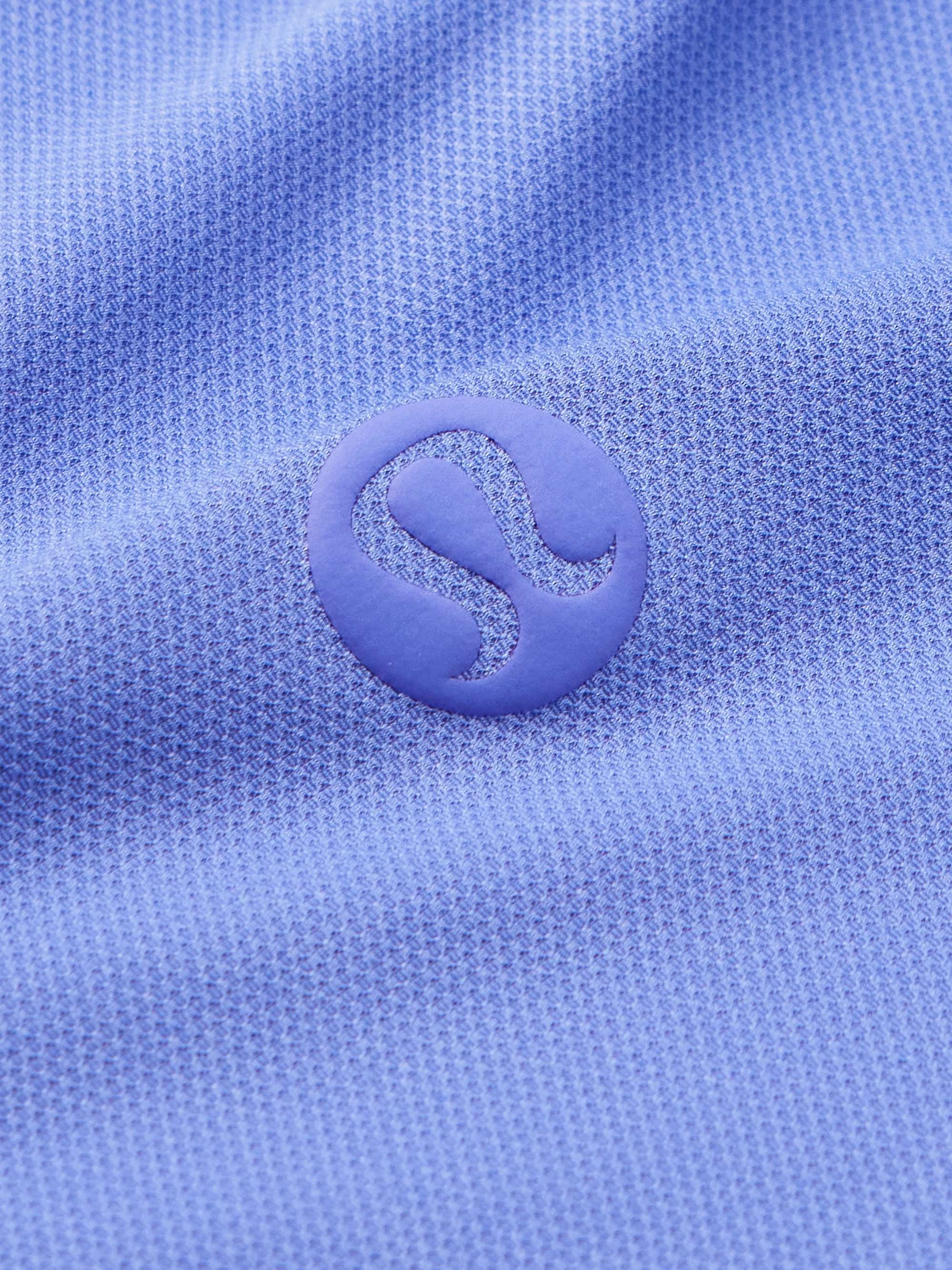LULULEMON Logo-Appliquéd Stretch-Jersey Tennis Shirt