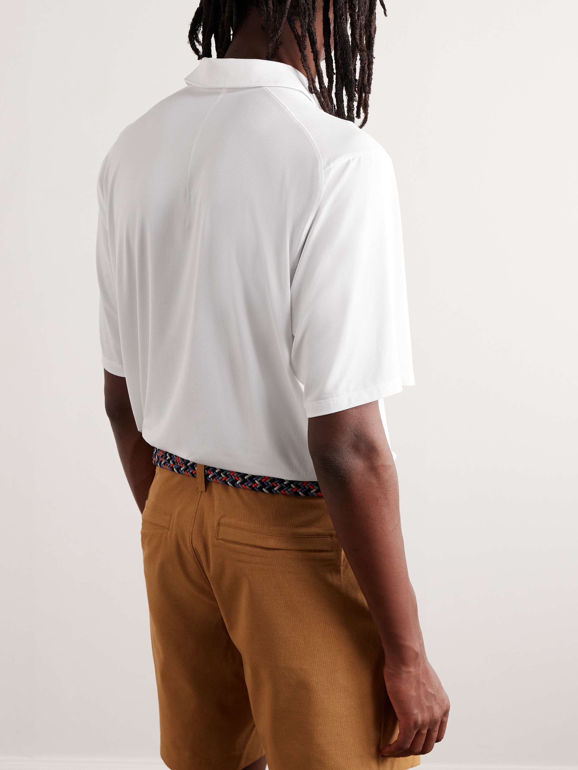 LULULEMON Logo-Appliquéd Recycled-Jersey Golf Top