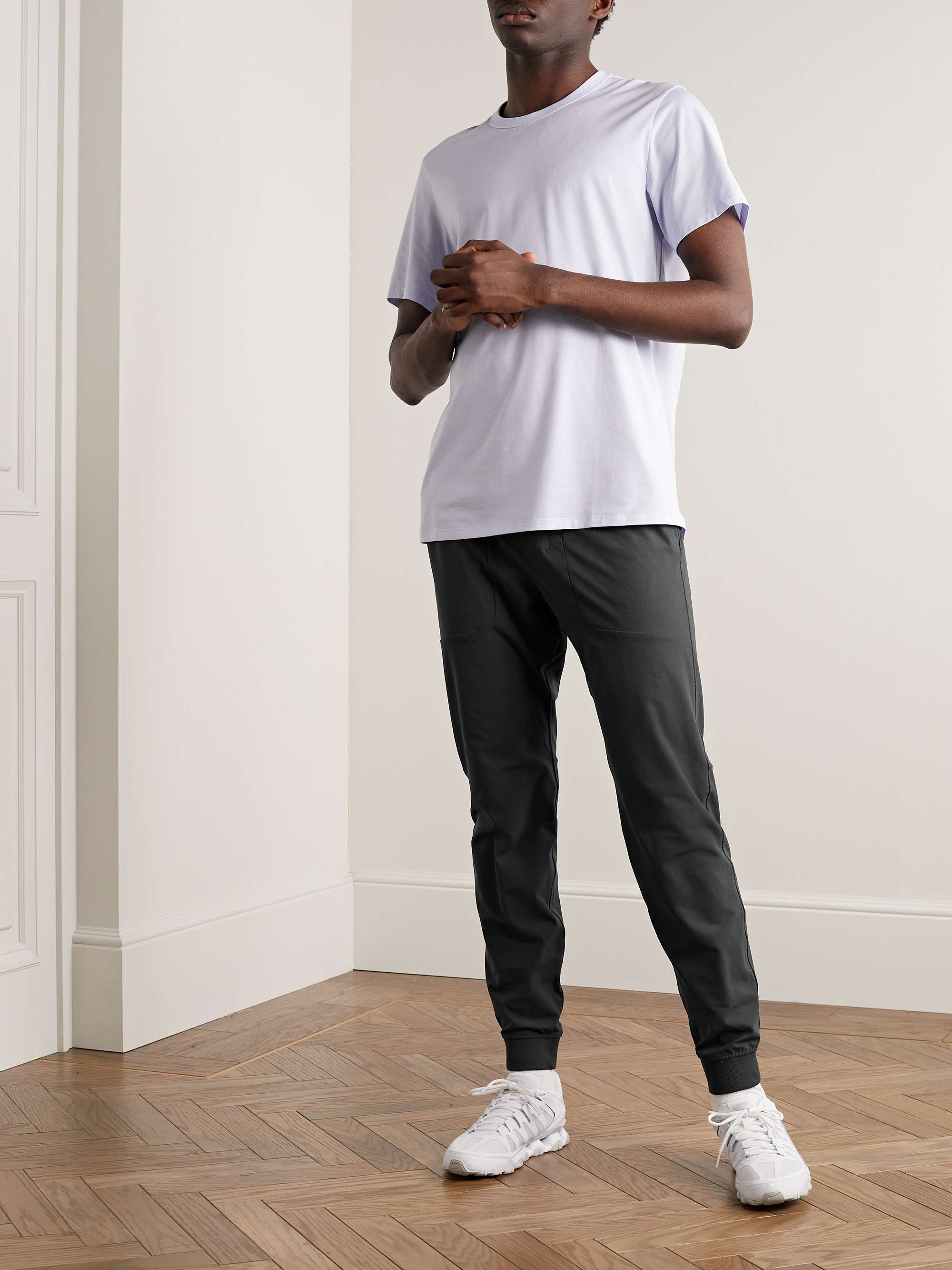 ABC Slim-Fit Tapered Recycled-Warpstreme™ Drawstring Trousers