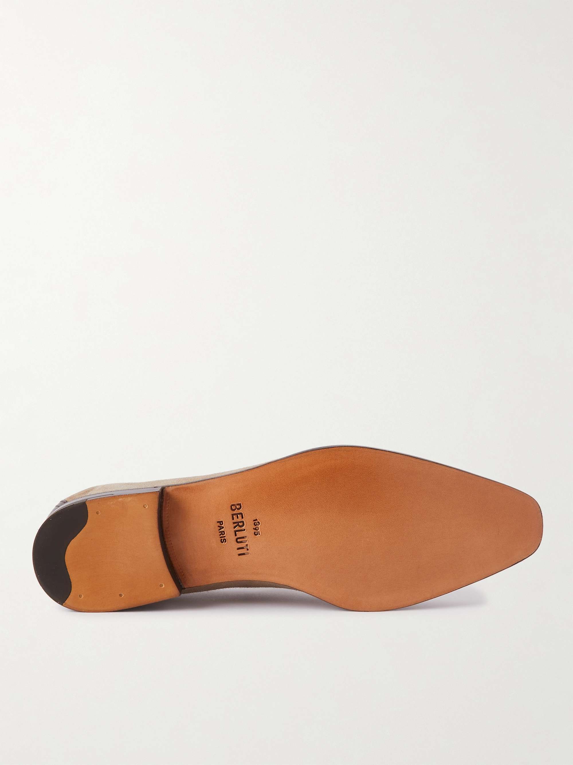 BERLUTI Suede Penny Loafers