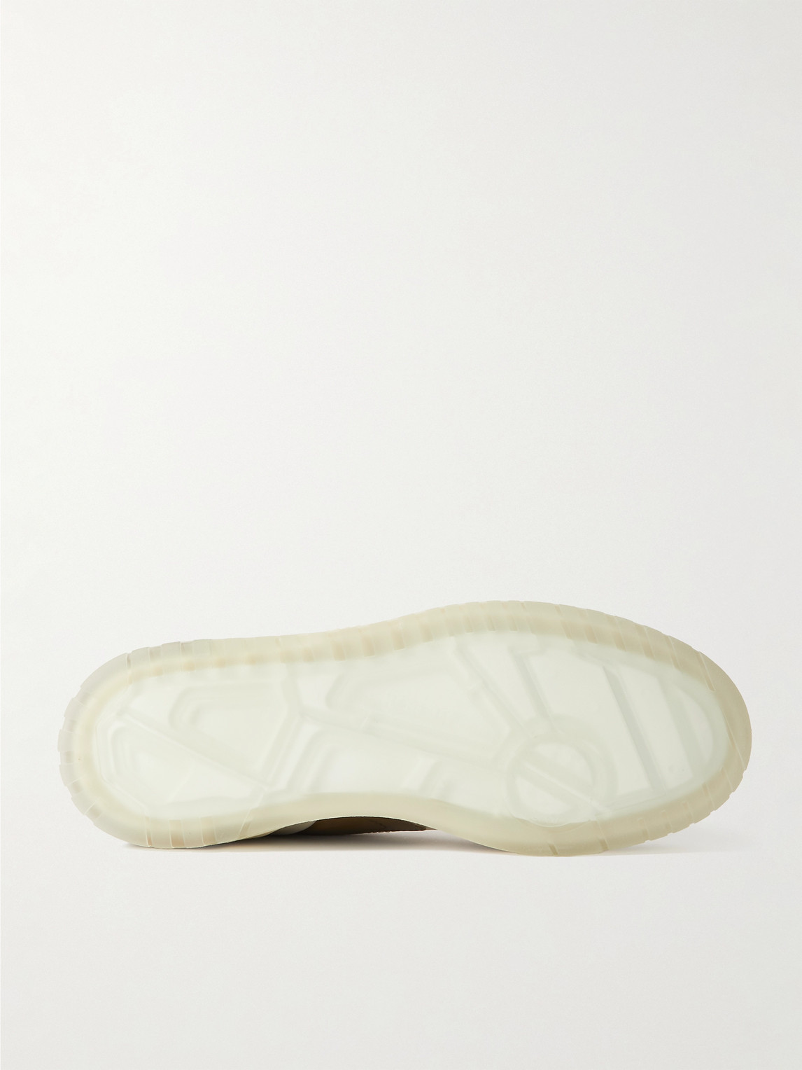 Berluti Playoff Suede-trimmed Leather Sneakers In White