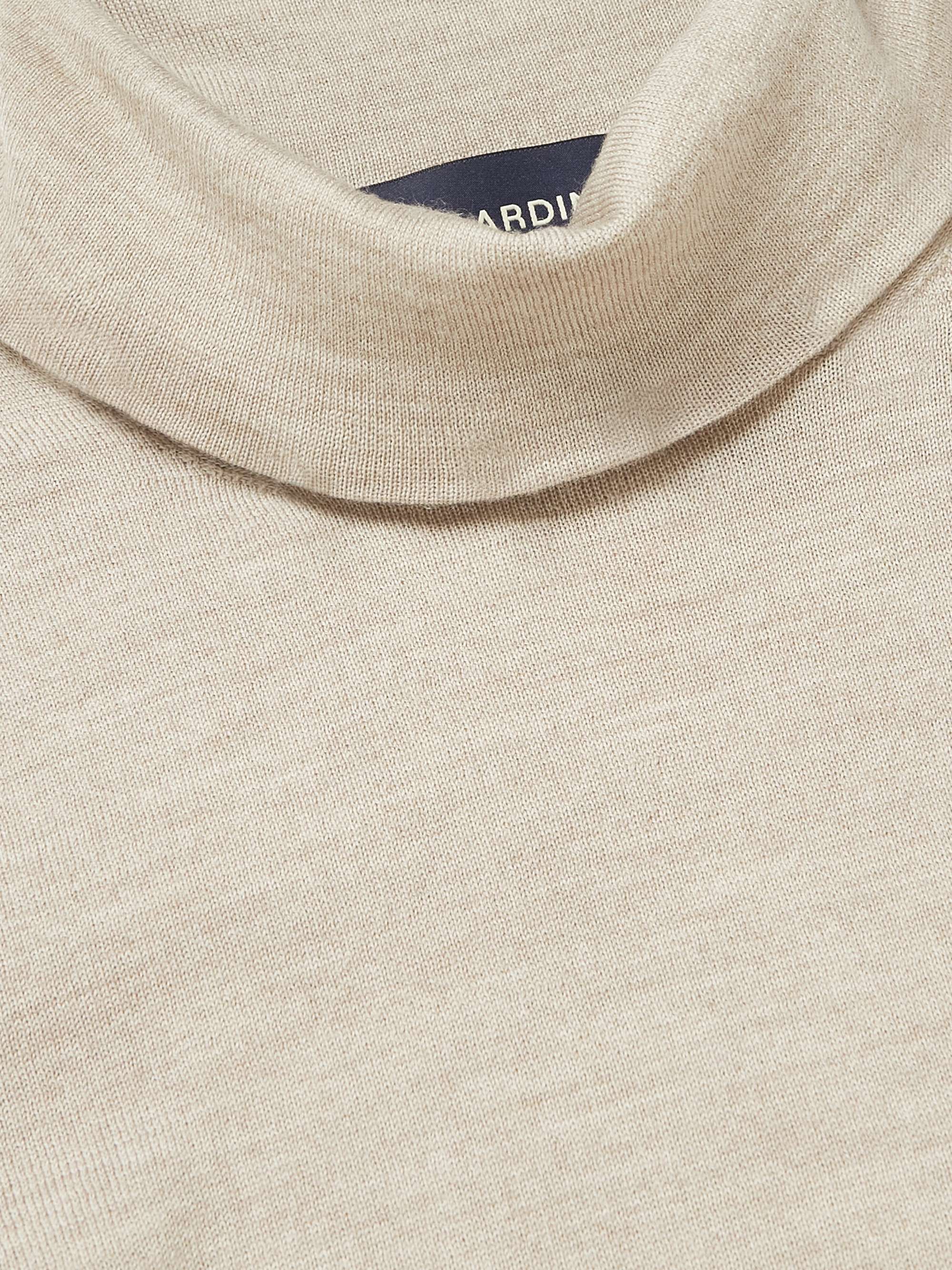 LARDINI Slim-Fit Wool Rollneck Sweater