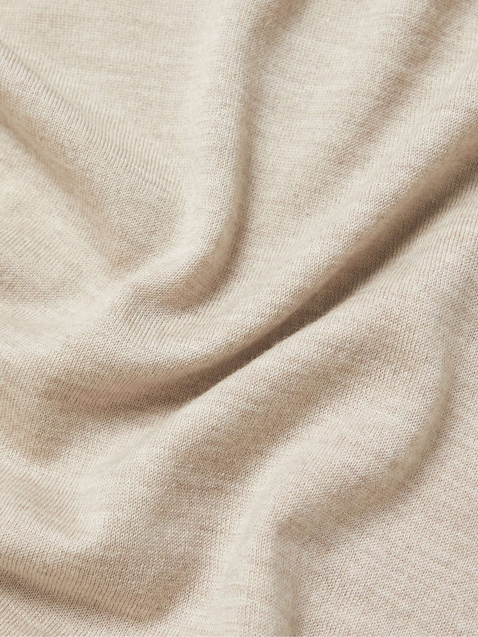 LARDINI Slim-Fit Wool Rollneck Sweater