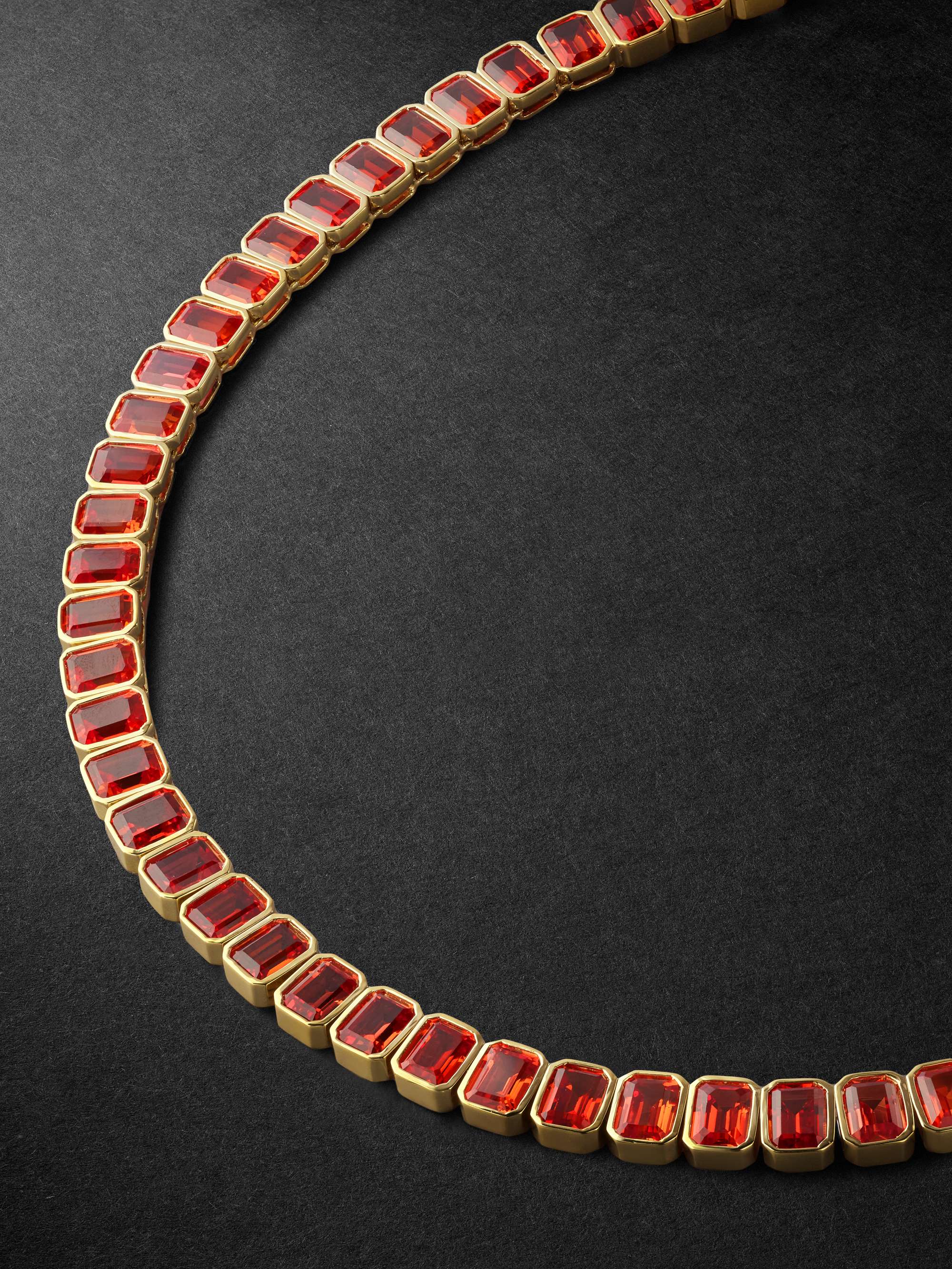 Orange on sale sapphire jewelry